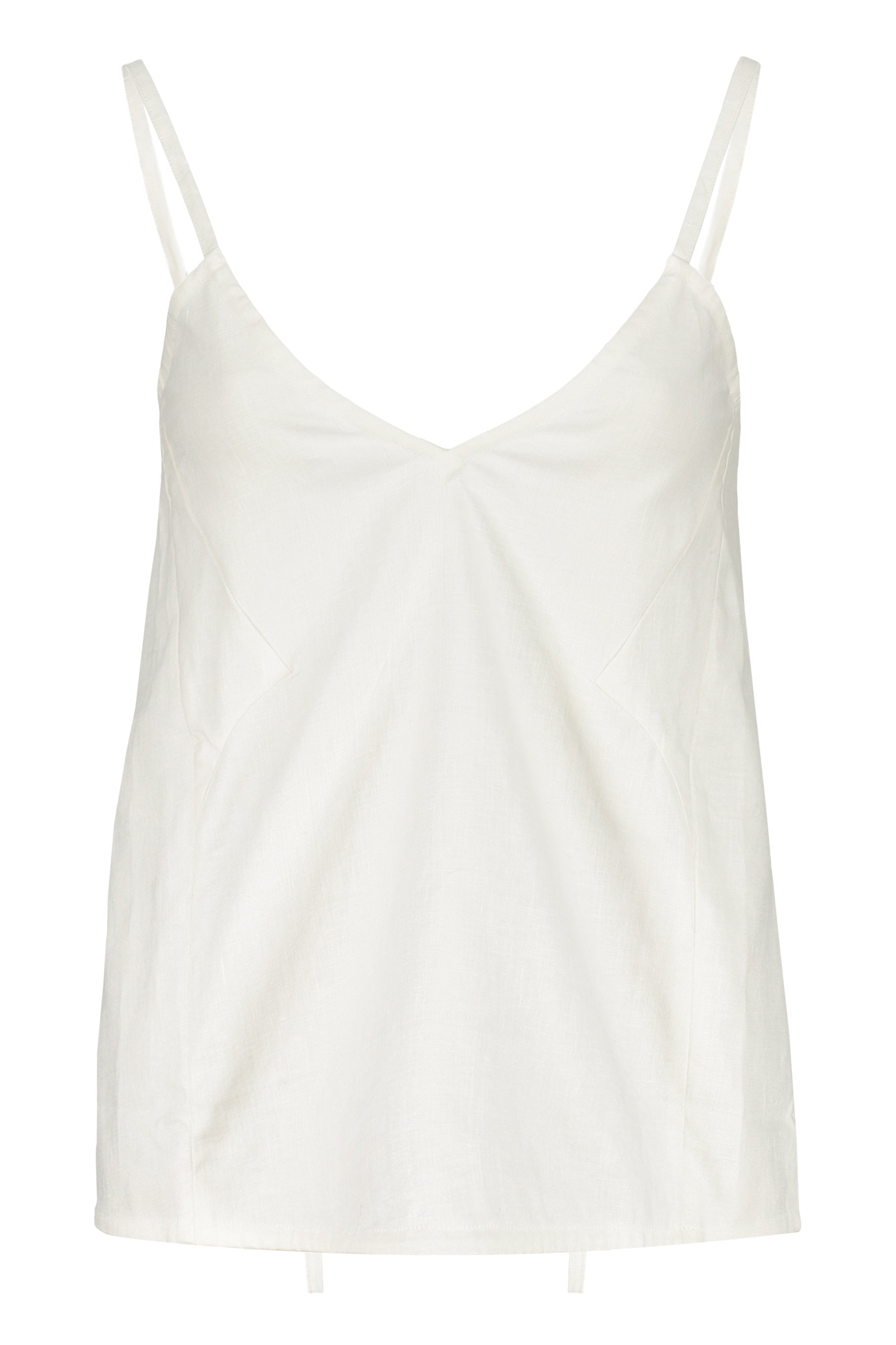 Linen blend tank top