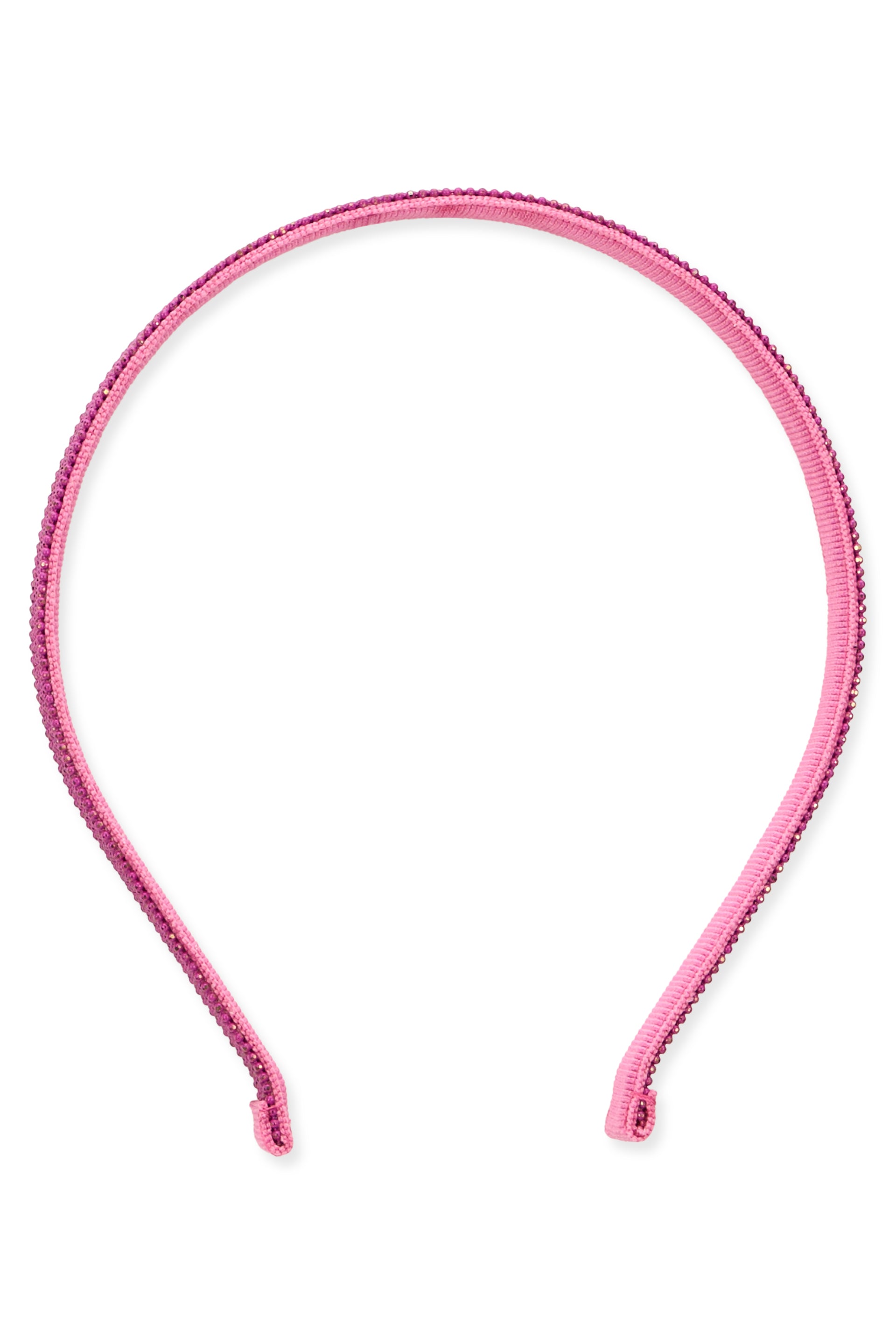Fuchsia hair accessory that offers style and comfort.