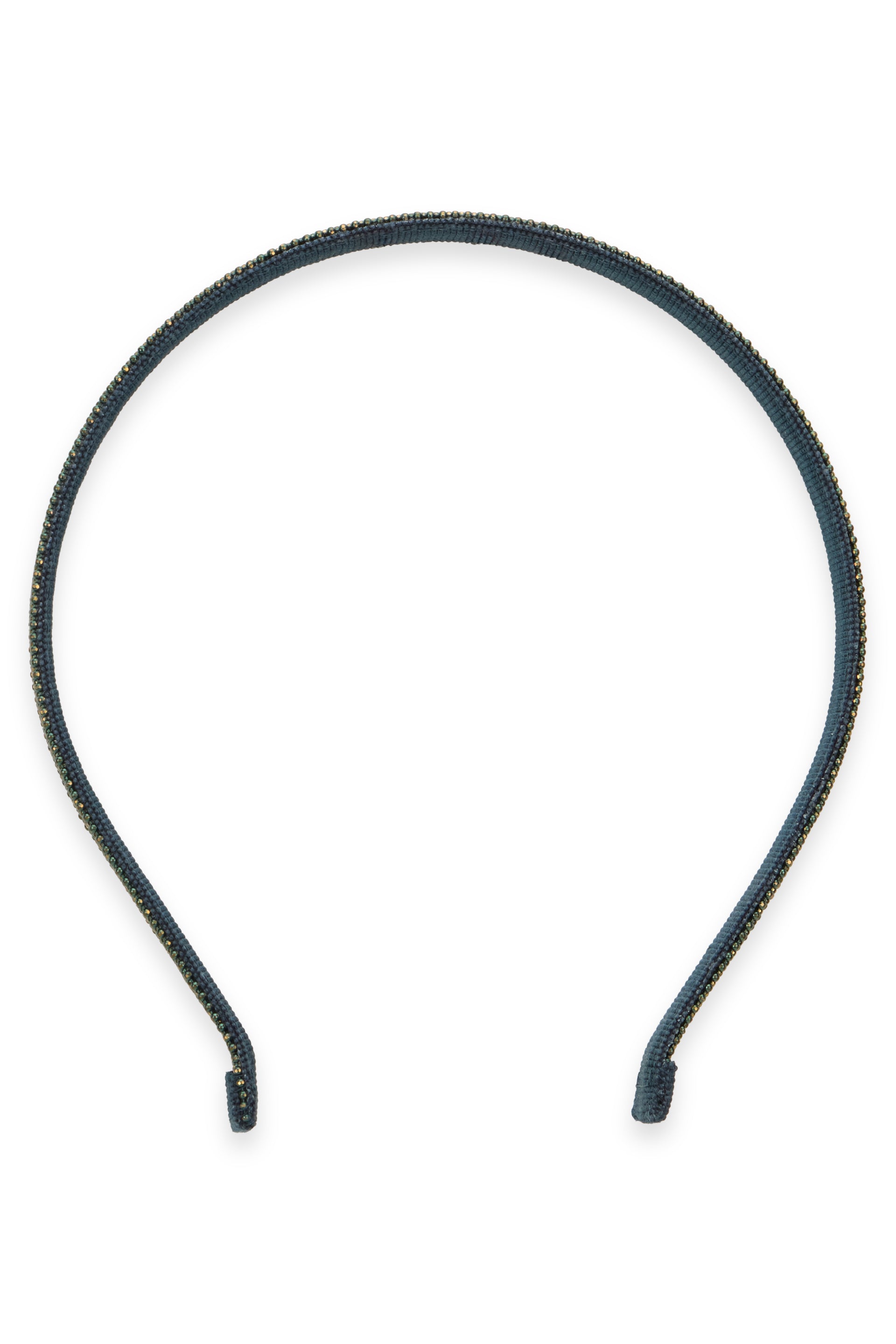 Elegant and versatile blue headband.