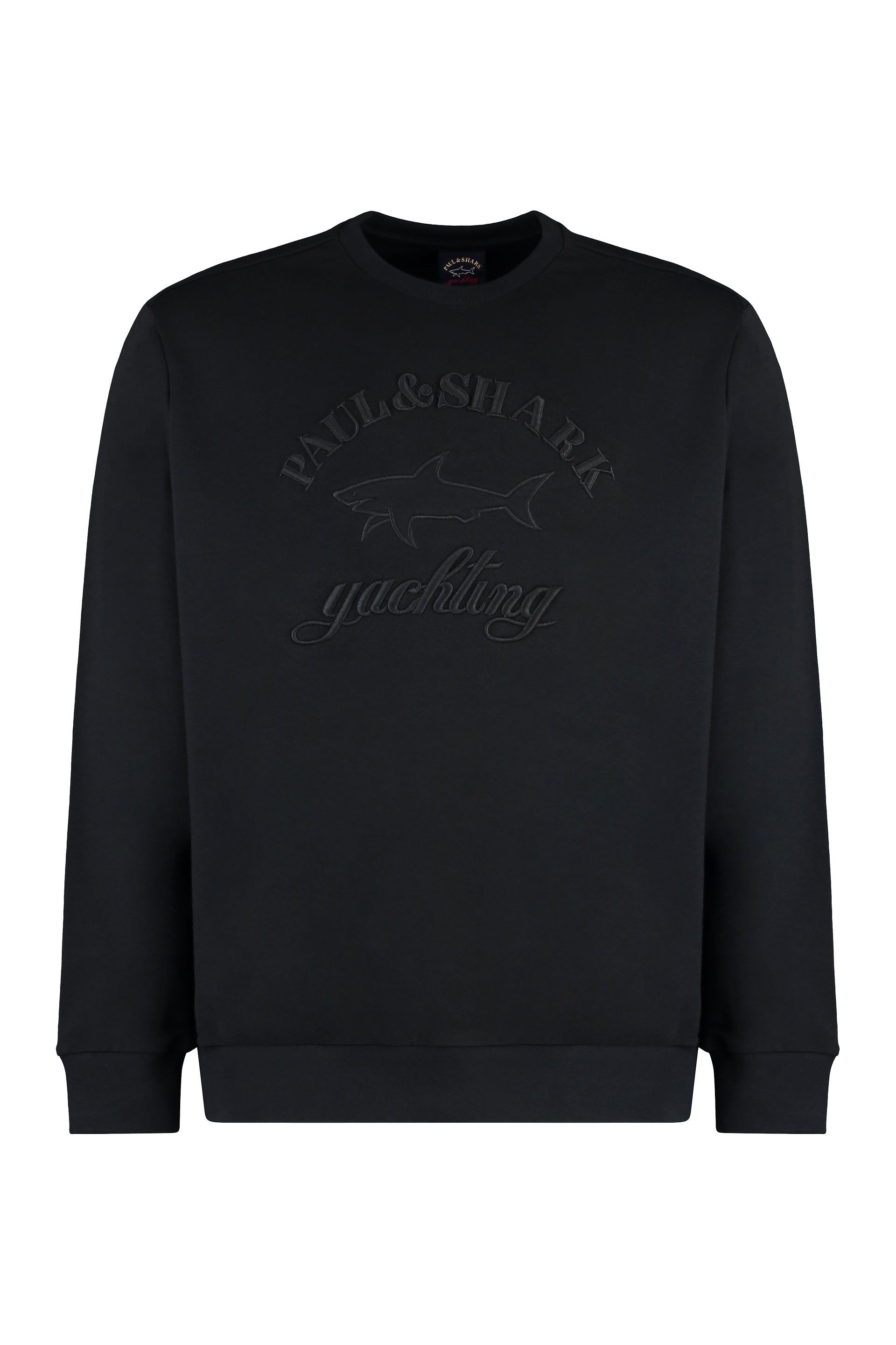 Cotton crew-neck sweatshirt