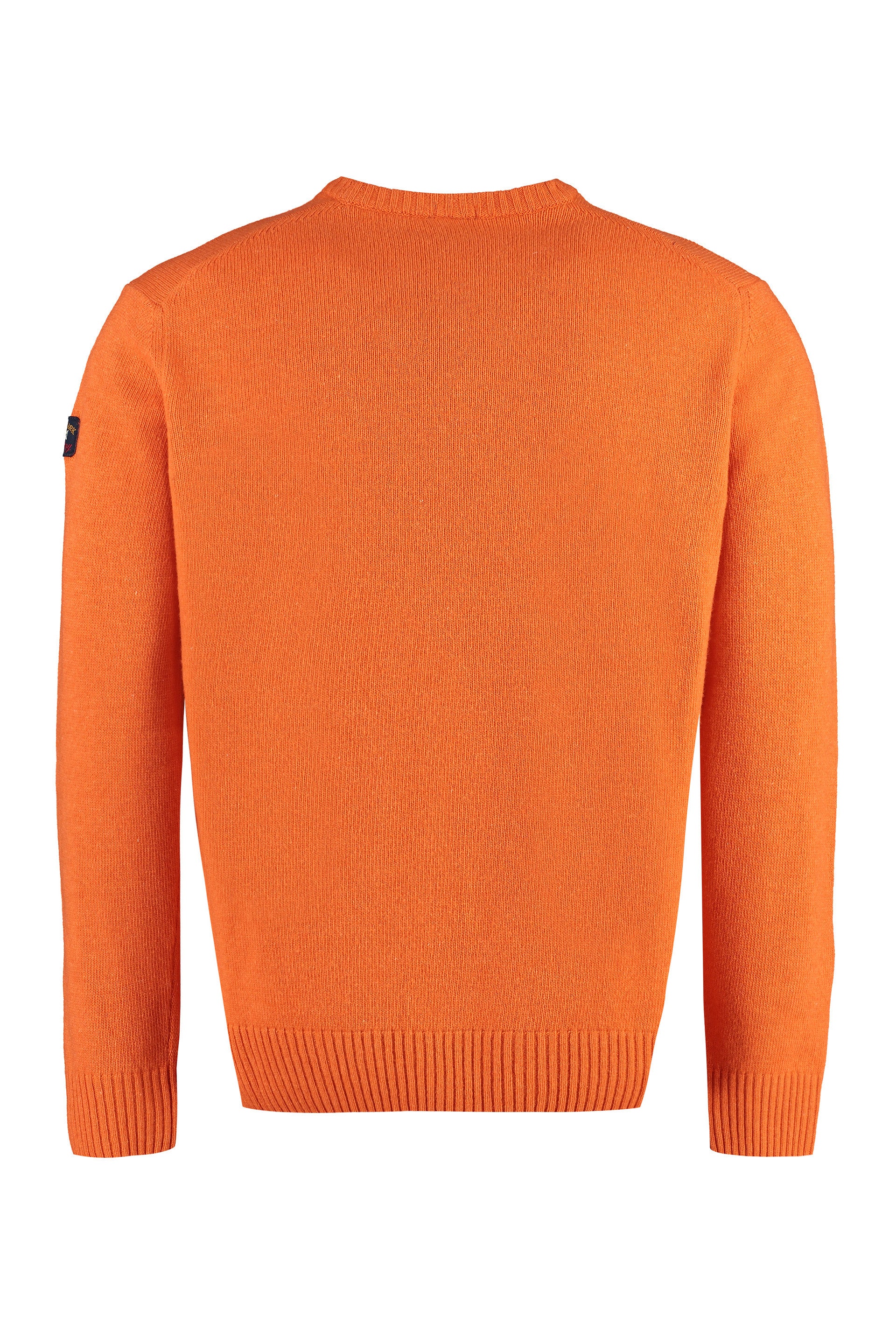 Wool-blend crew-neck sweater