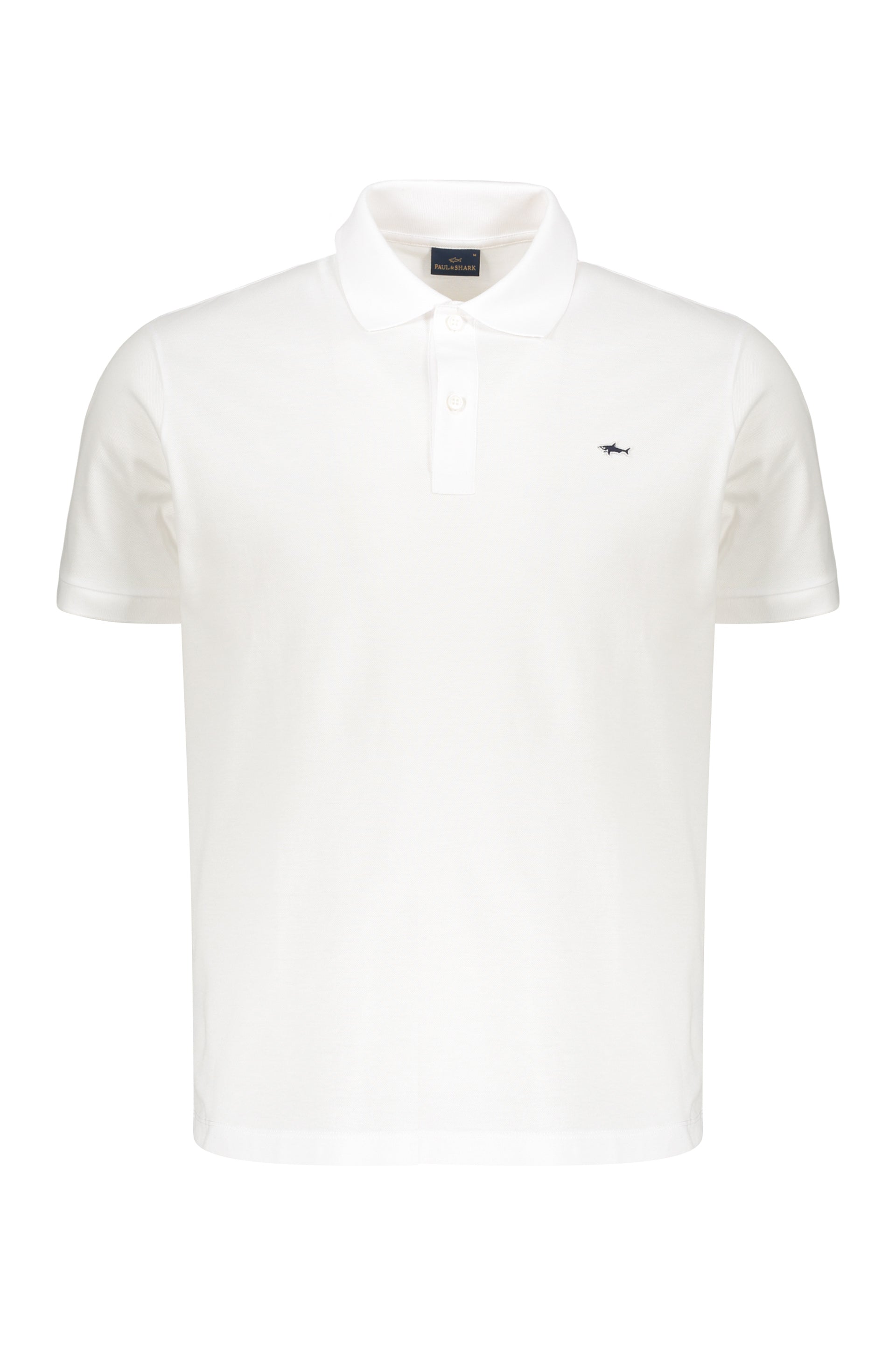 Short sleeve cotton polo shirt