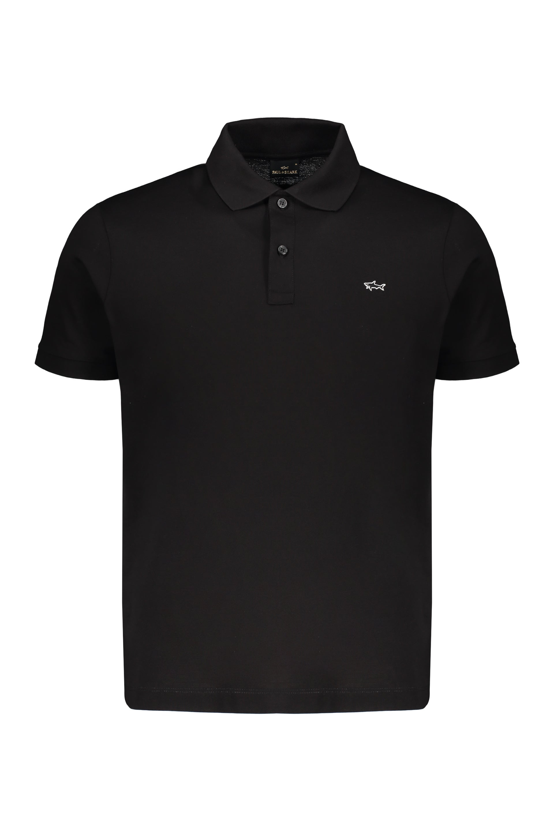 Short sleeve cotton polo shirt