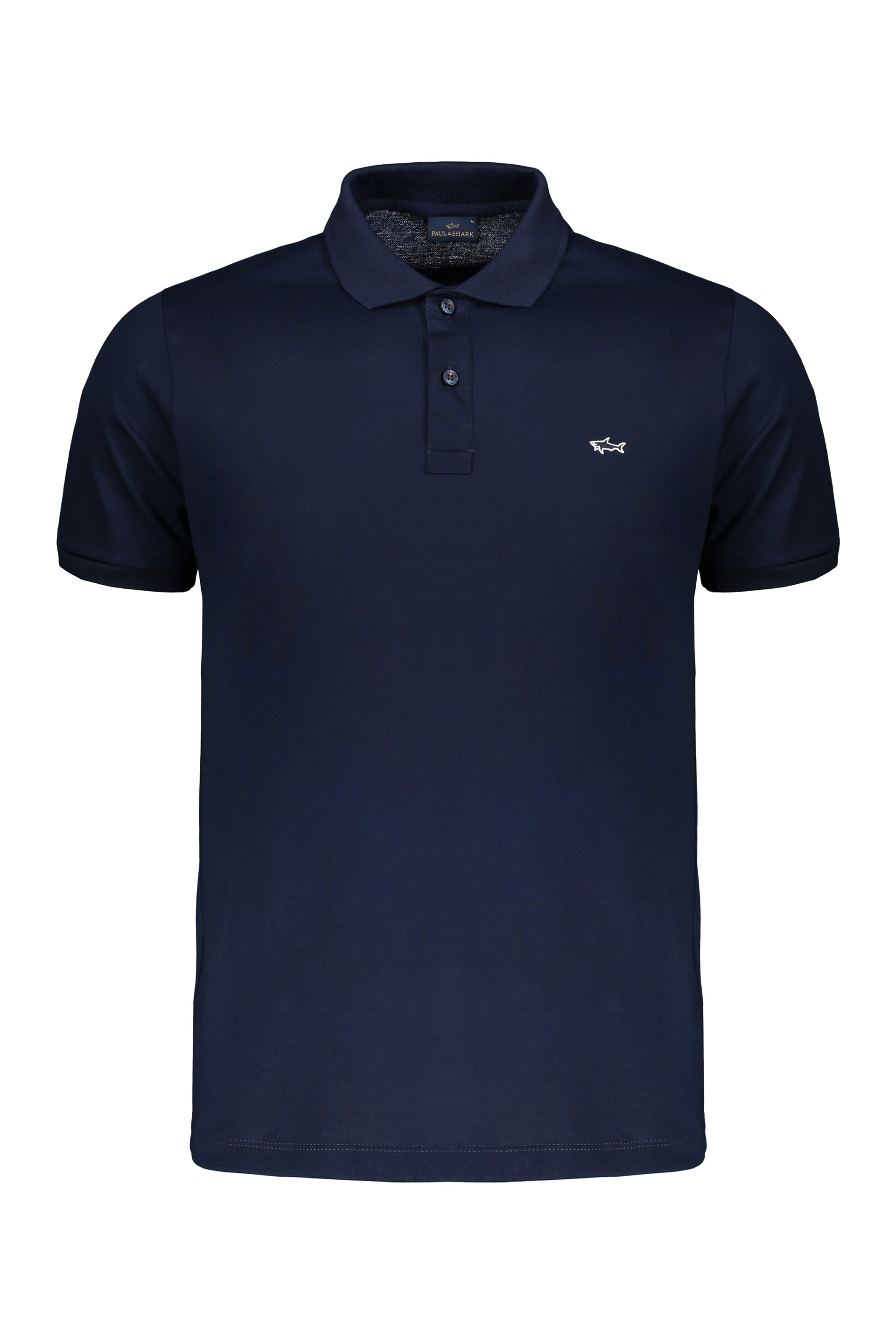 Short sleeve cotton polo shirt