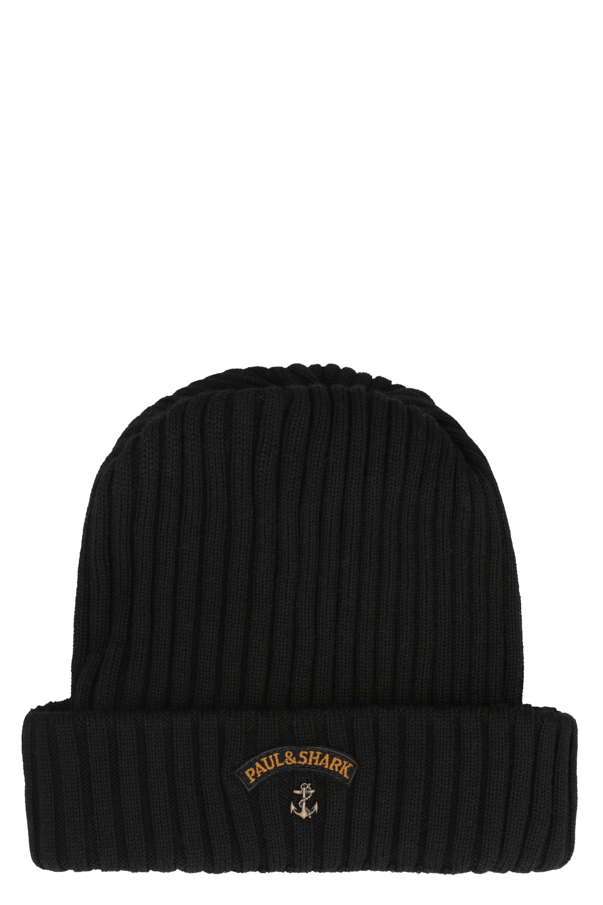 Ribbed wool beanie