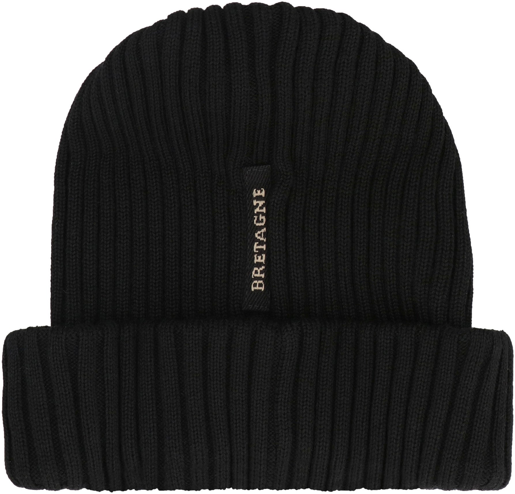 Ribbed wool beanie