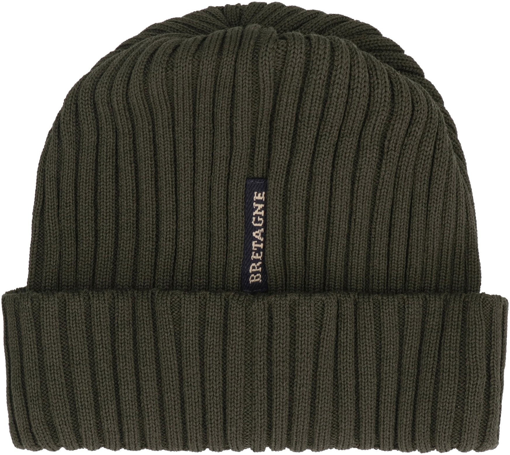 Ribbed wool beanie