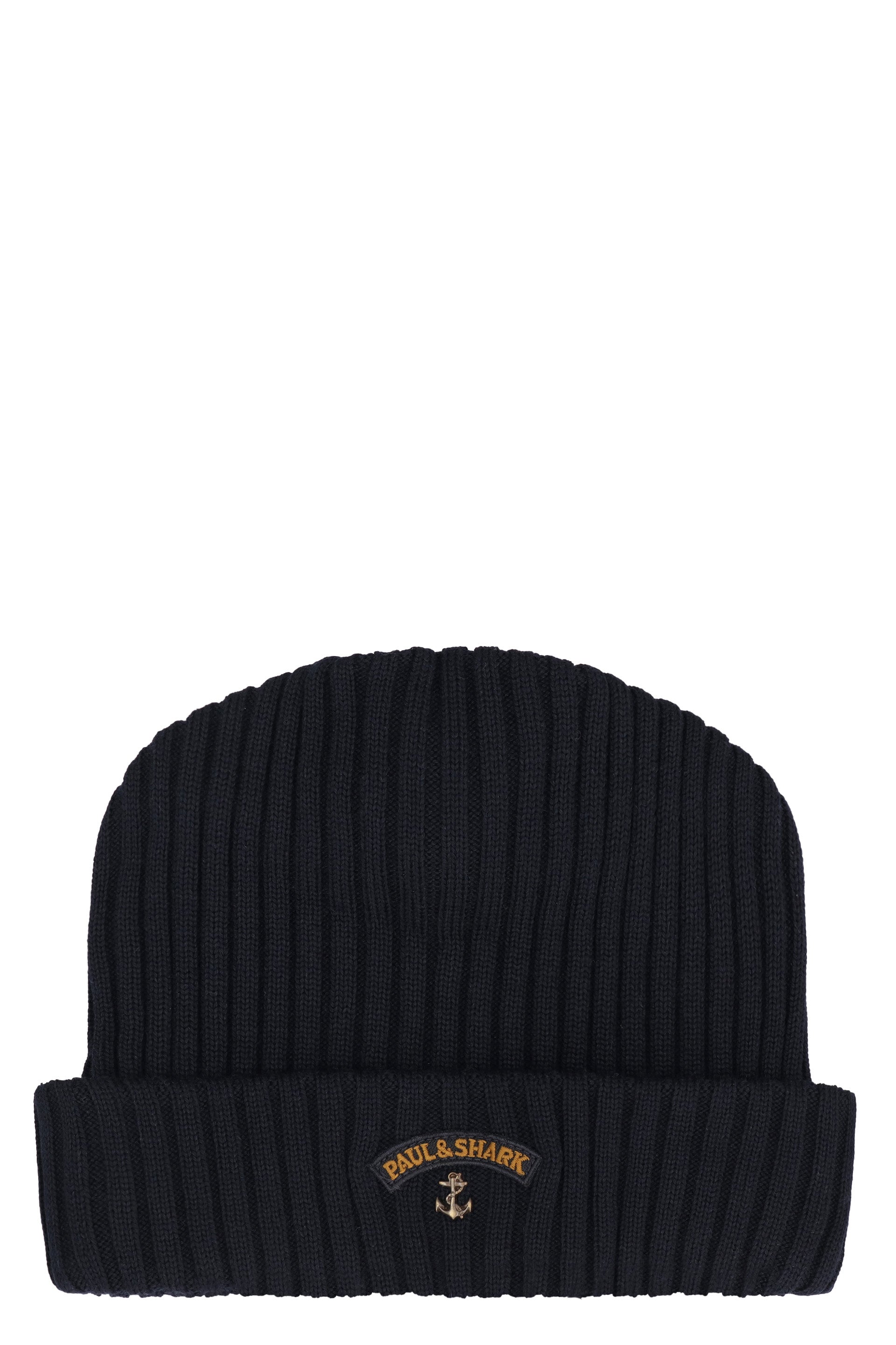 Ribbed wool beanie