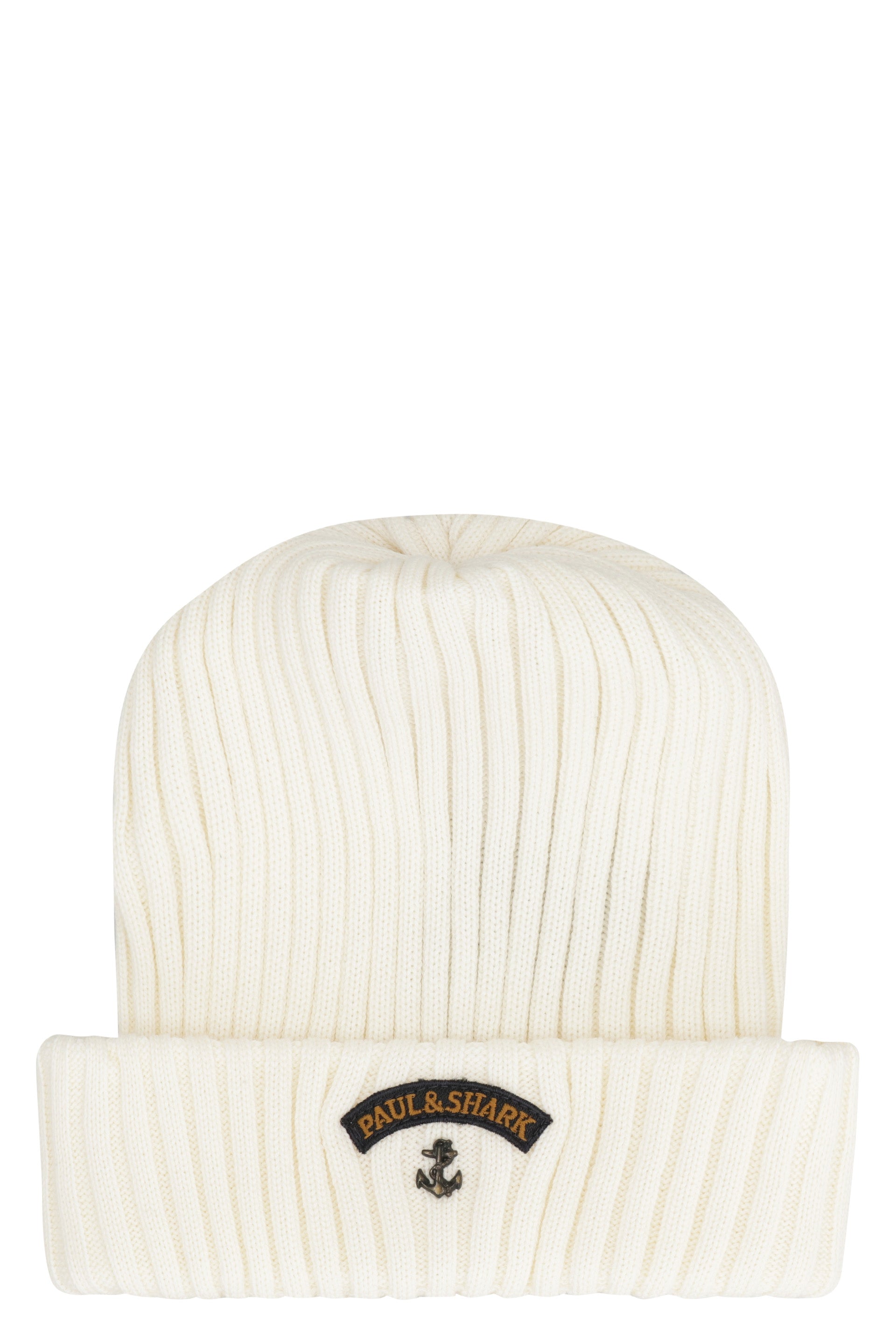 Ribbed wool beanie