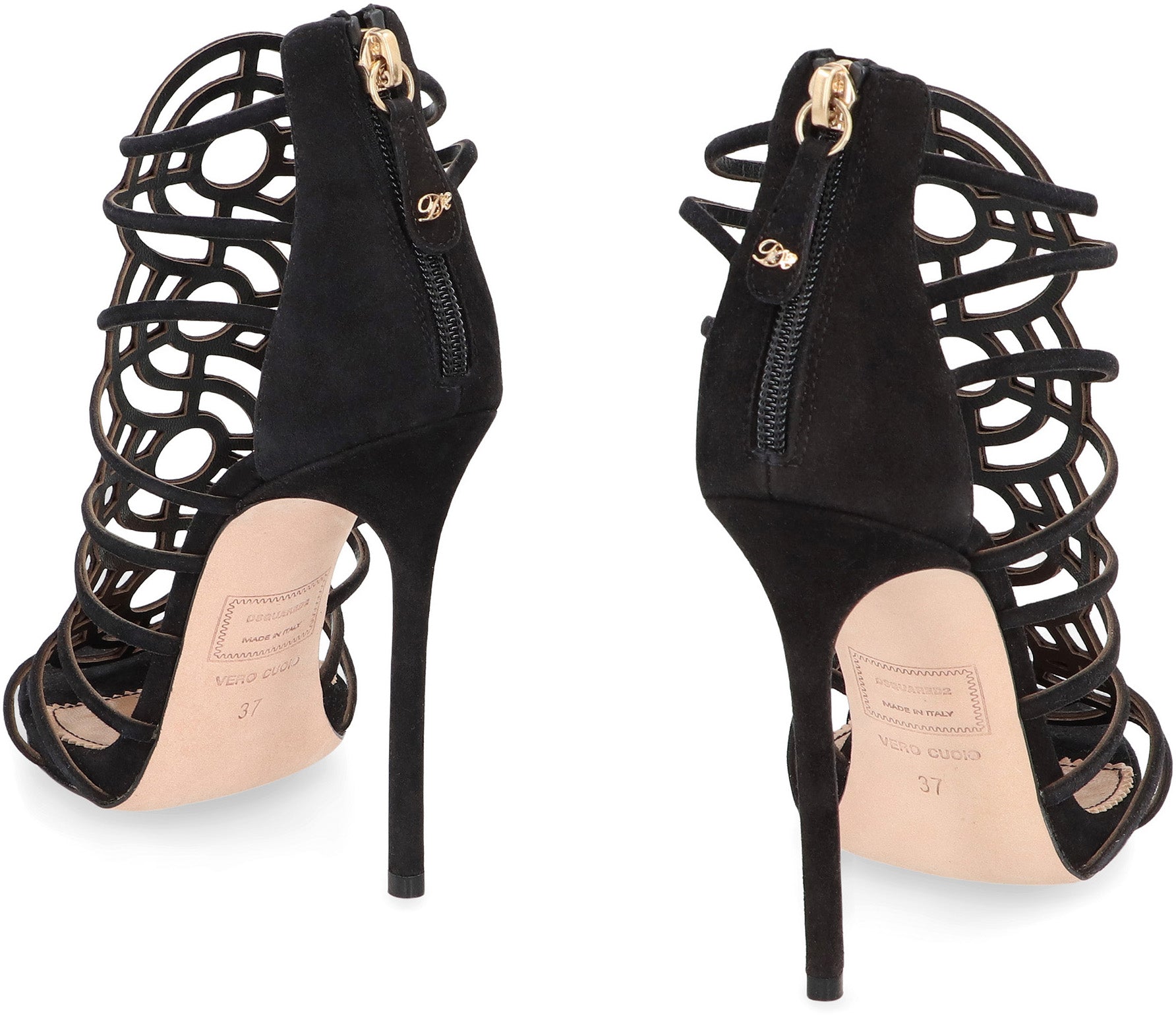 Suede sandals