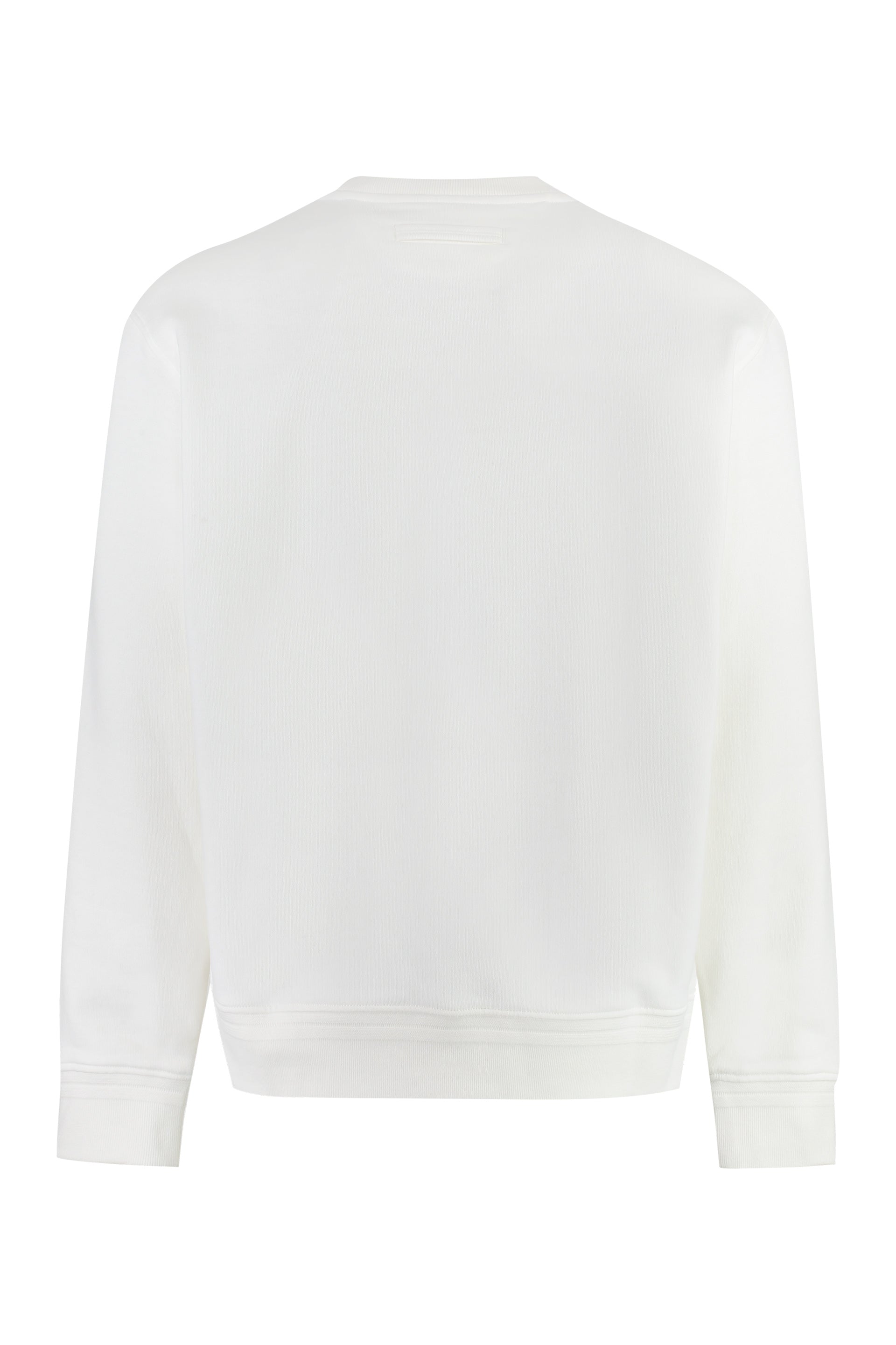 Cotton crew-neck sweatshirt