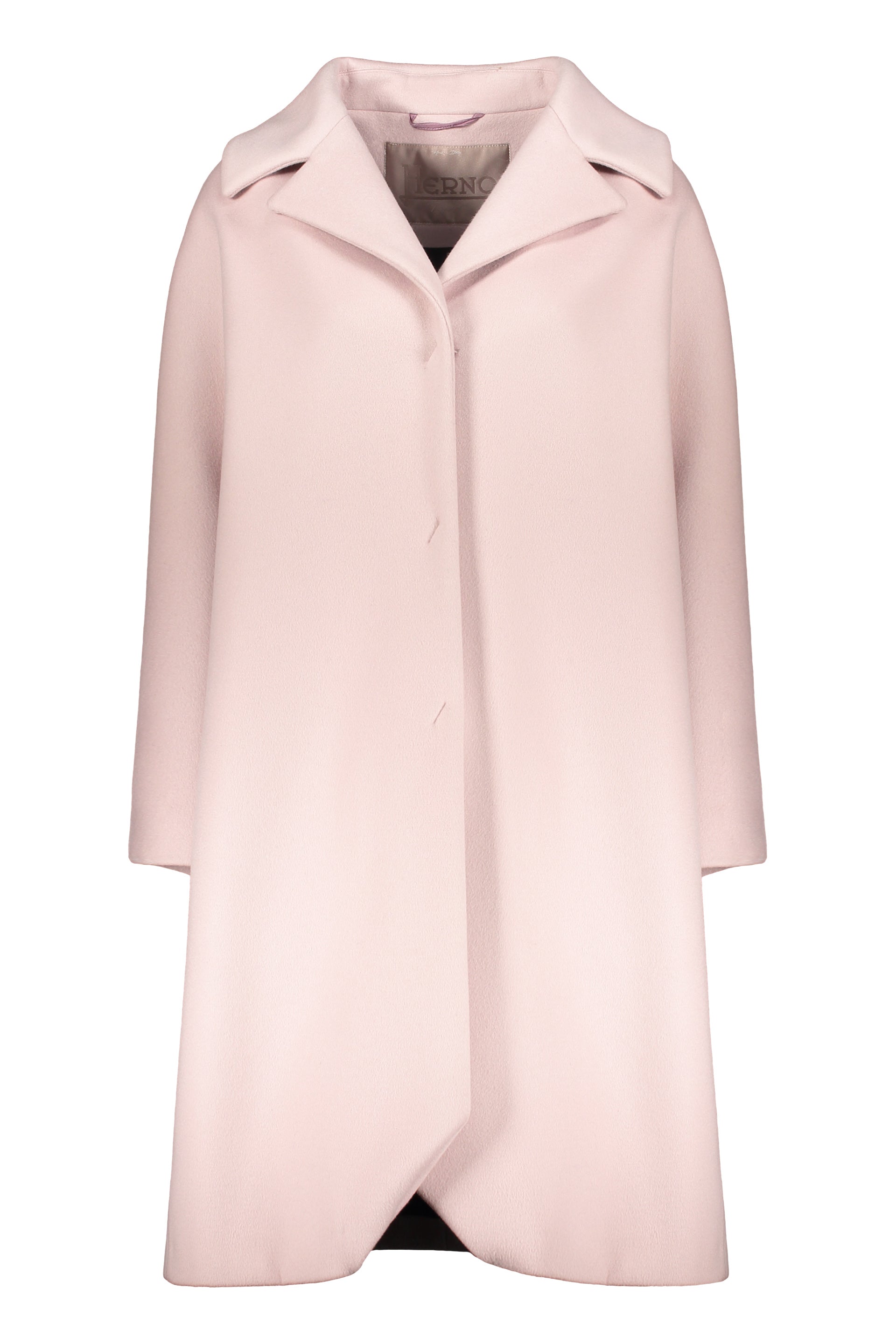 Wool-cashmere blend coat