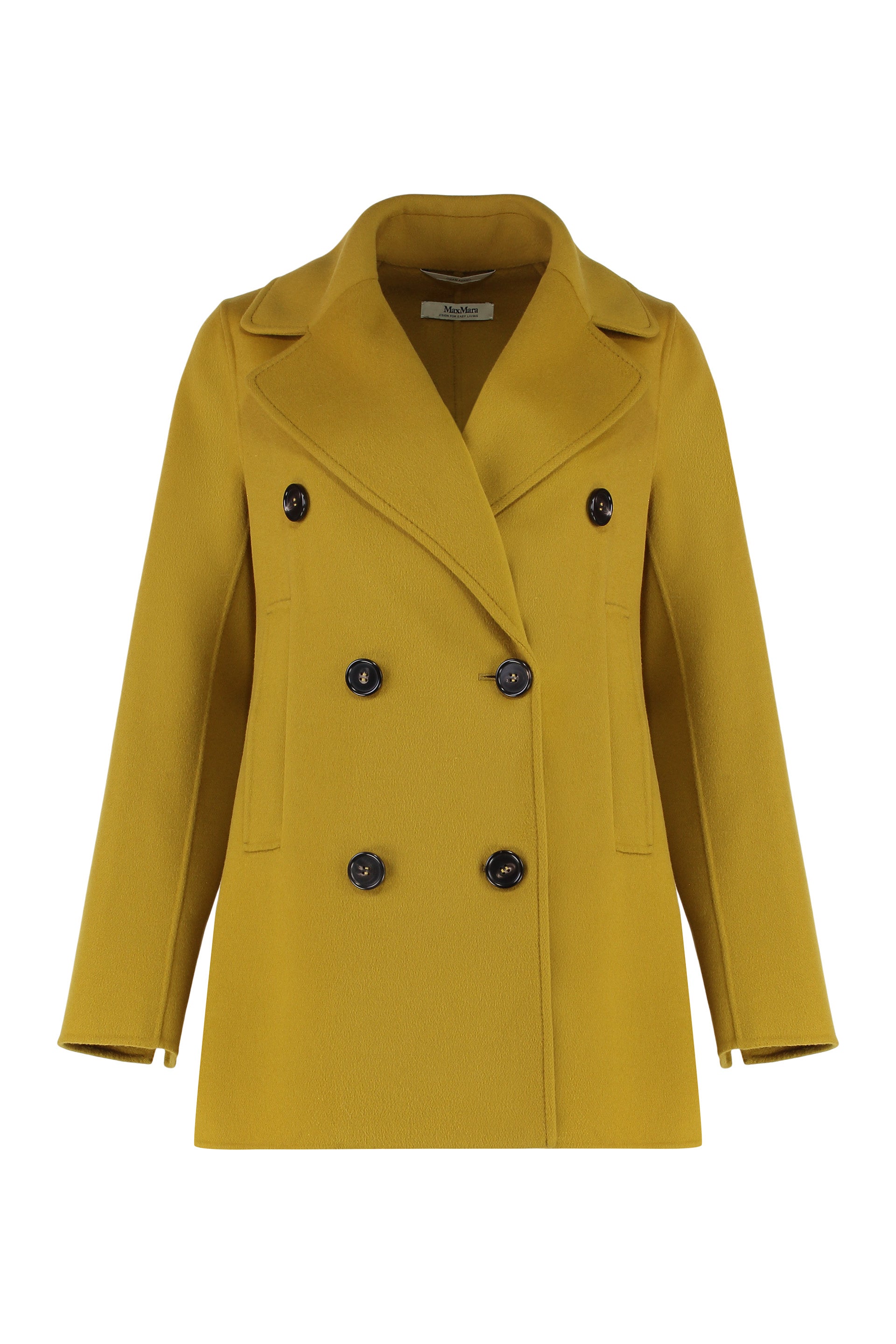 Caban virgin wool coat