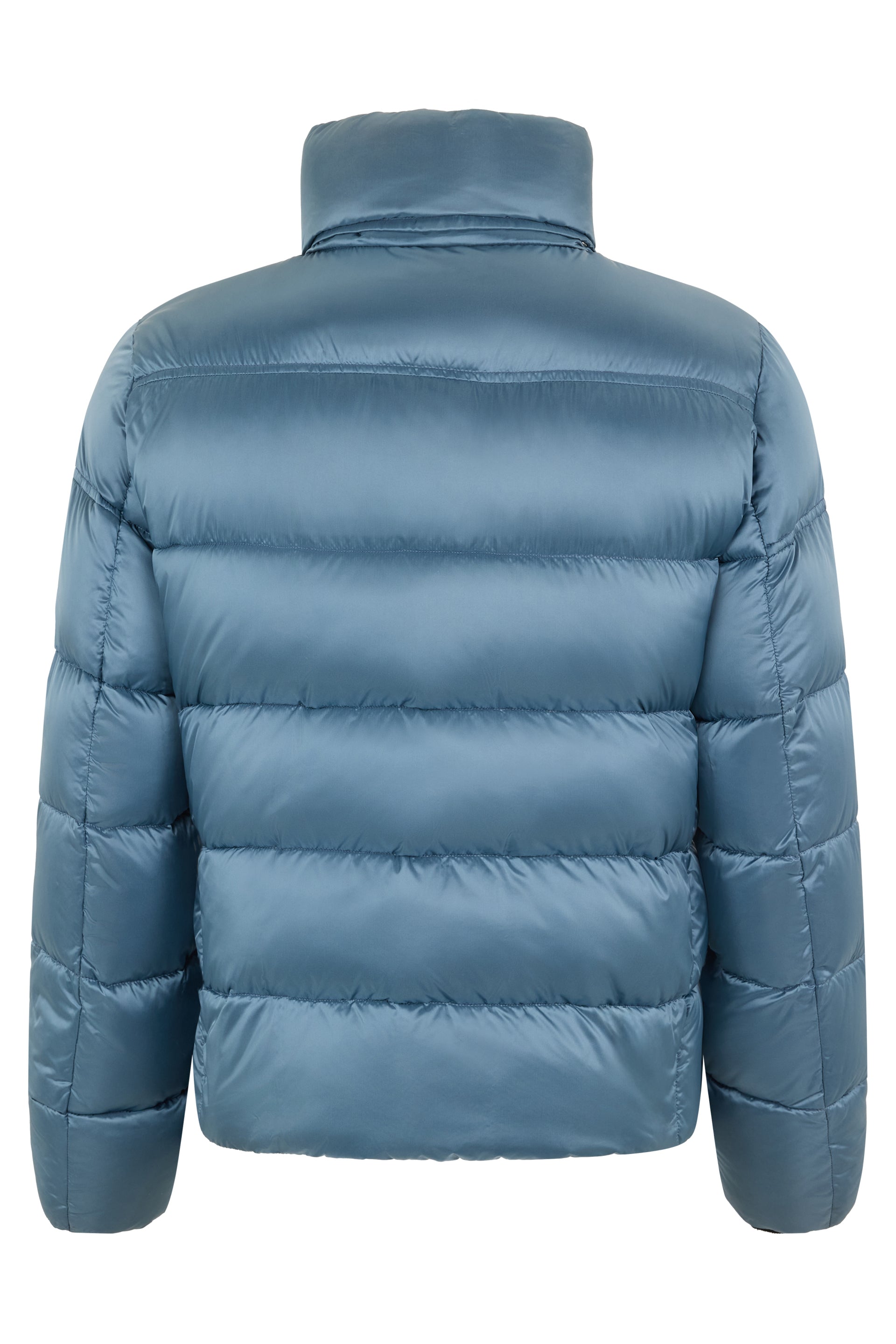 Perfect blue padded jacket for the winter season