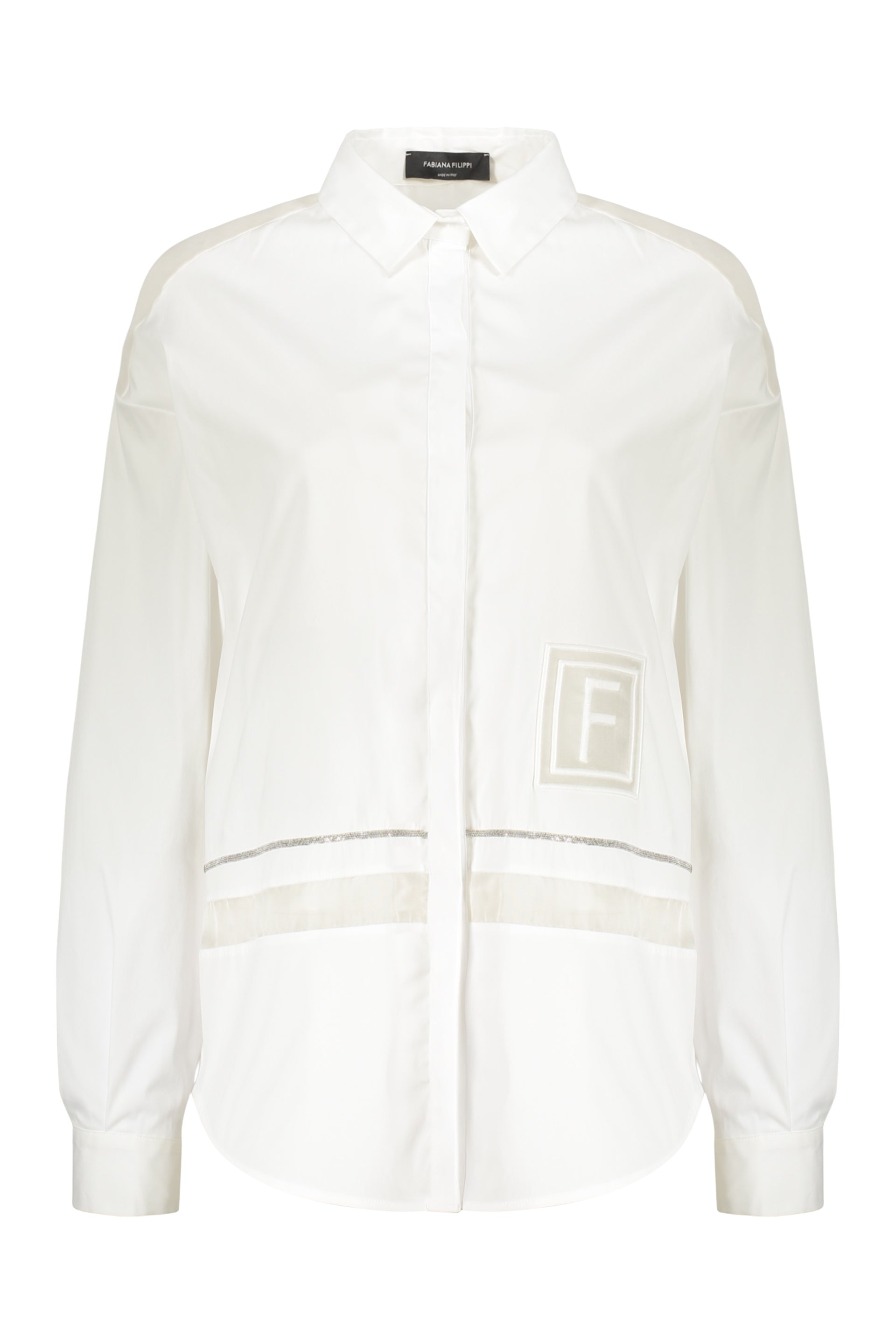 Cotton blend shirt