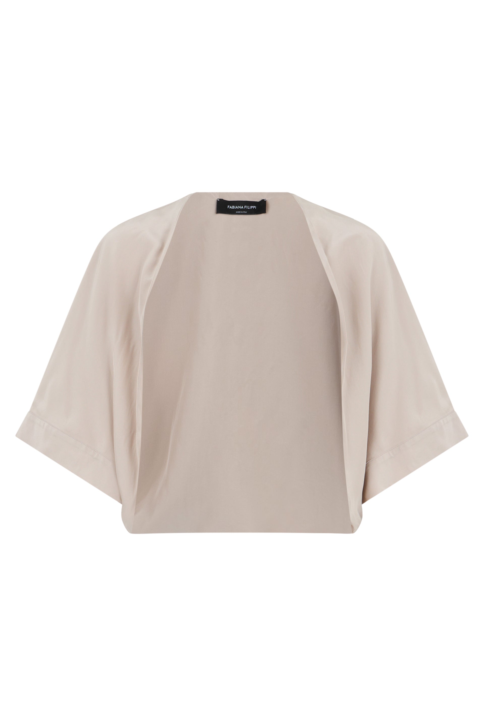 Beige elegant and versatile cape