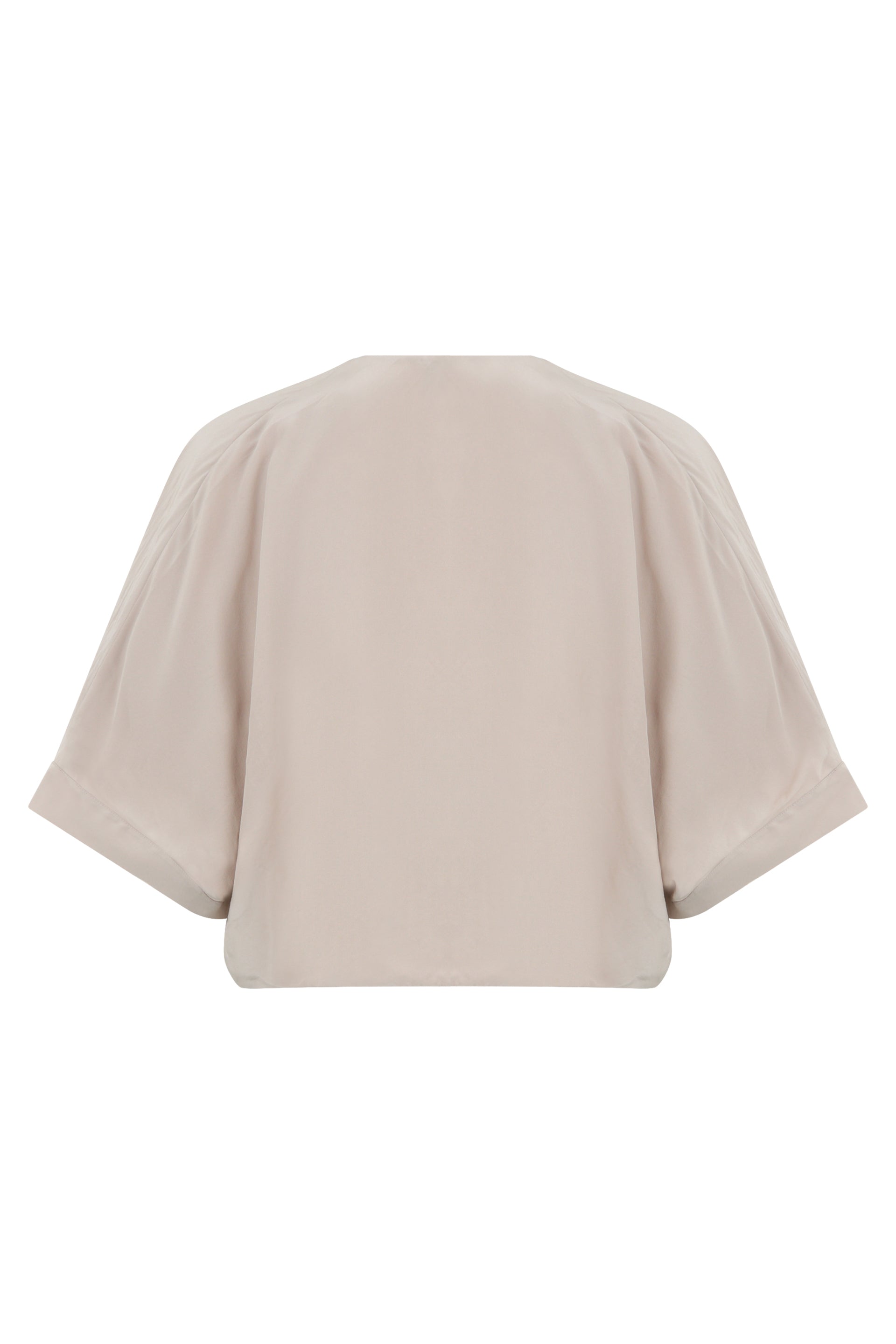 Beige elegant and versatile cape