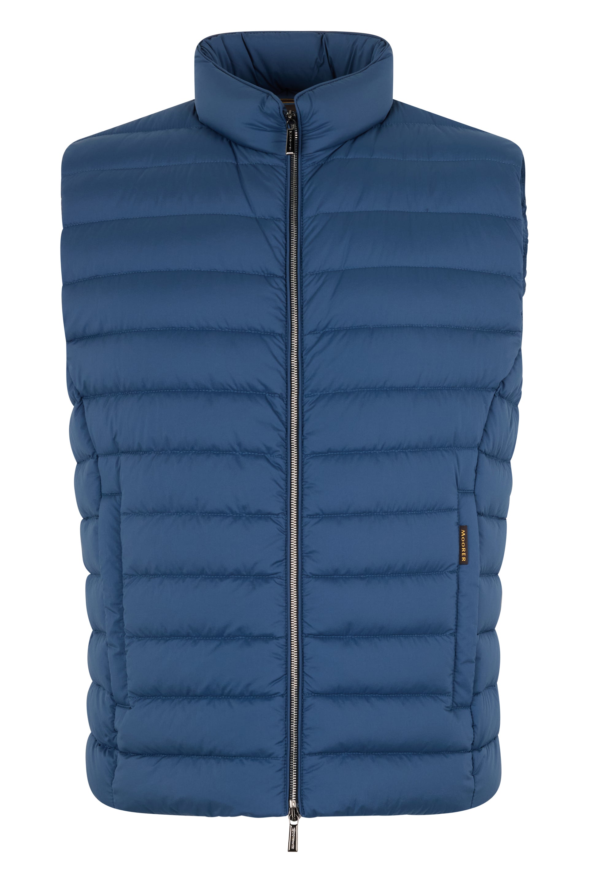 Modern and versatile dark blue sleeveless vest