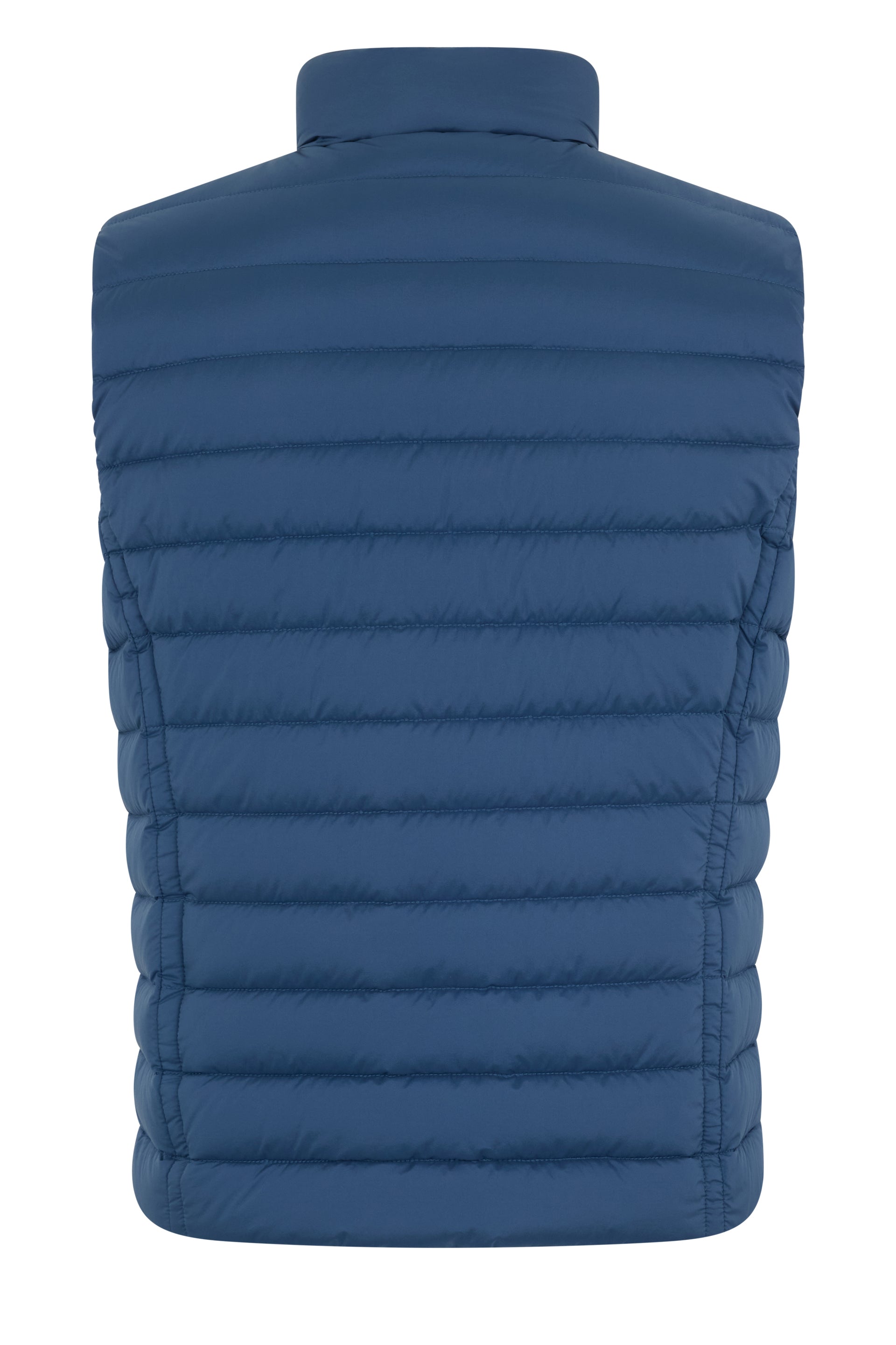 Modern and versatile dark blue sleeveless vest