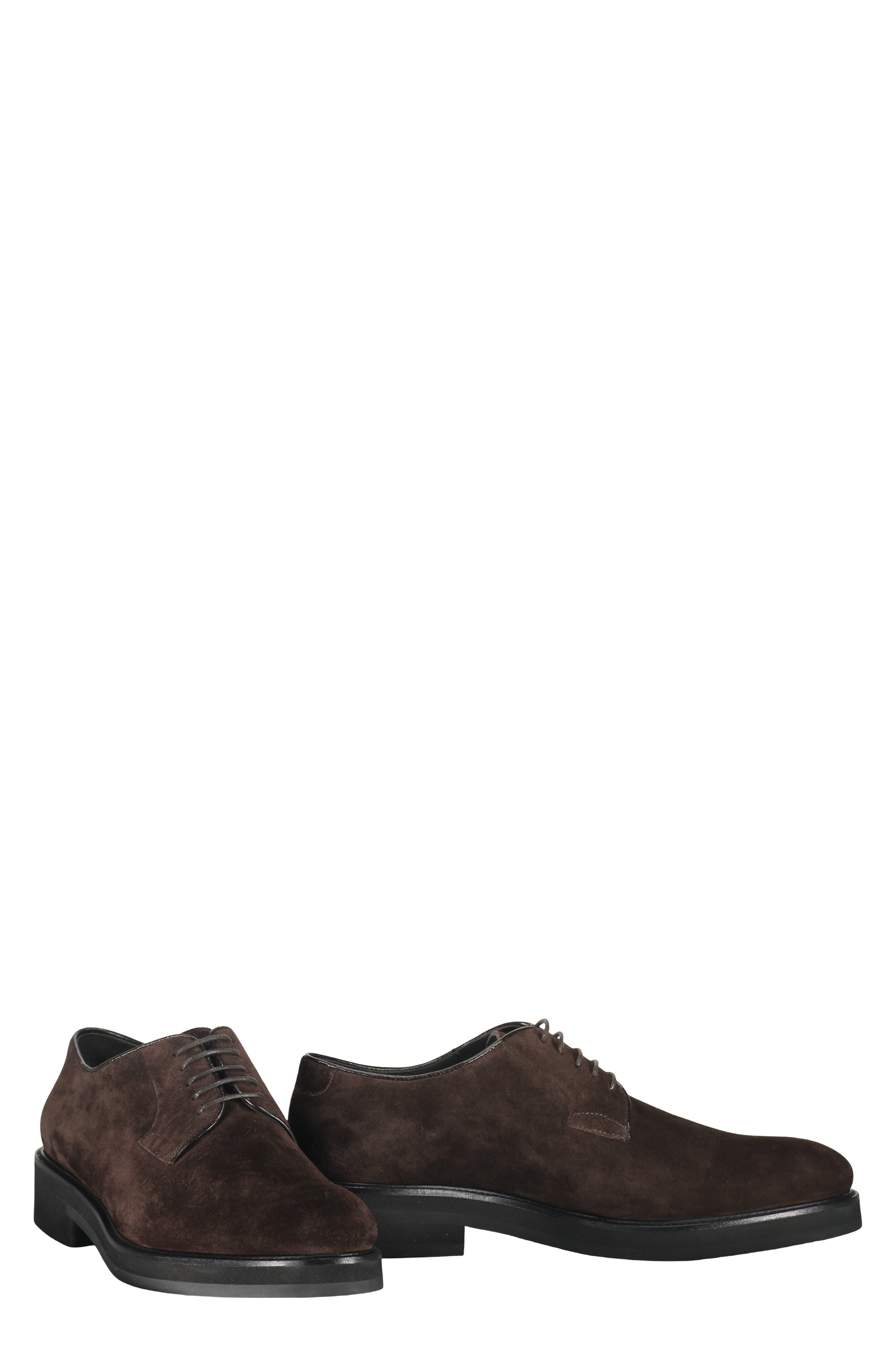 Elegant Suede Leather Shoes Brown