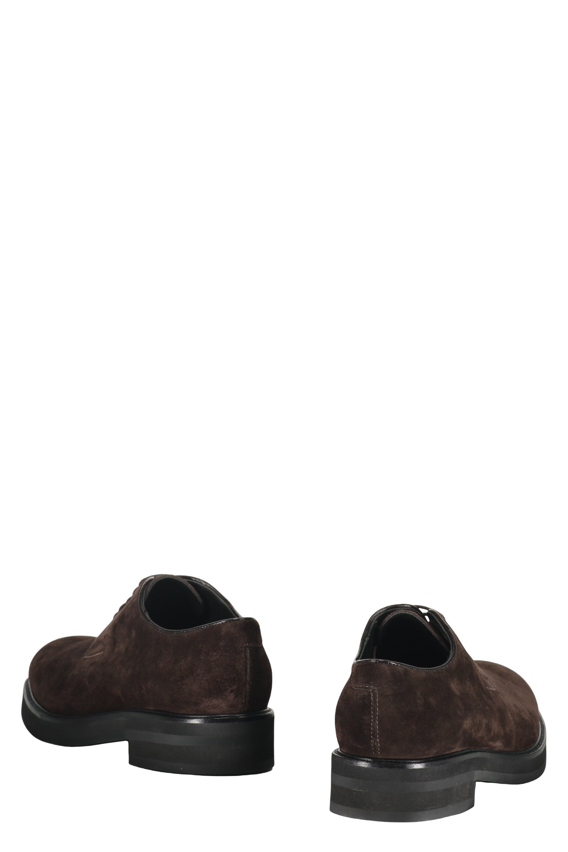 Elegant Suede Leather Shoes Brown