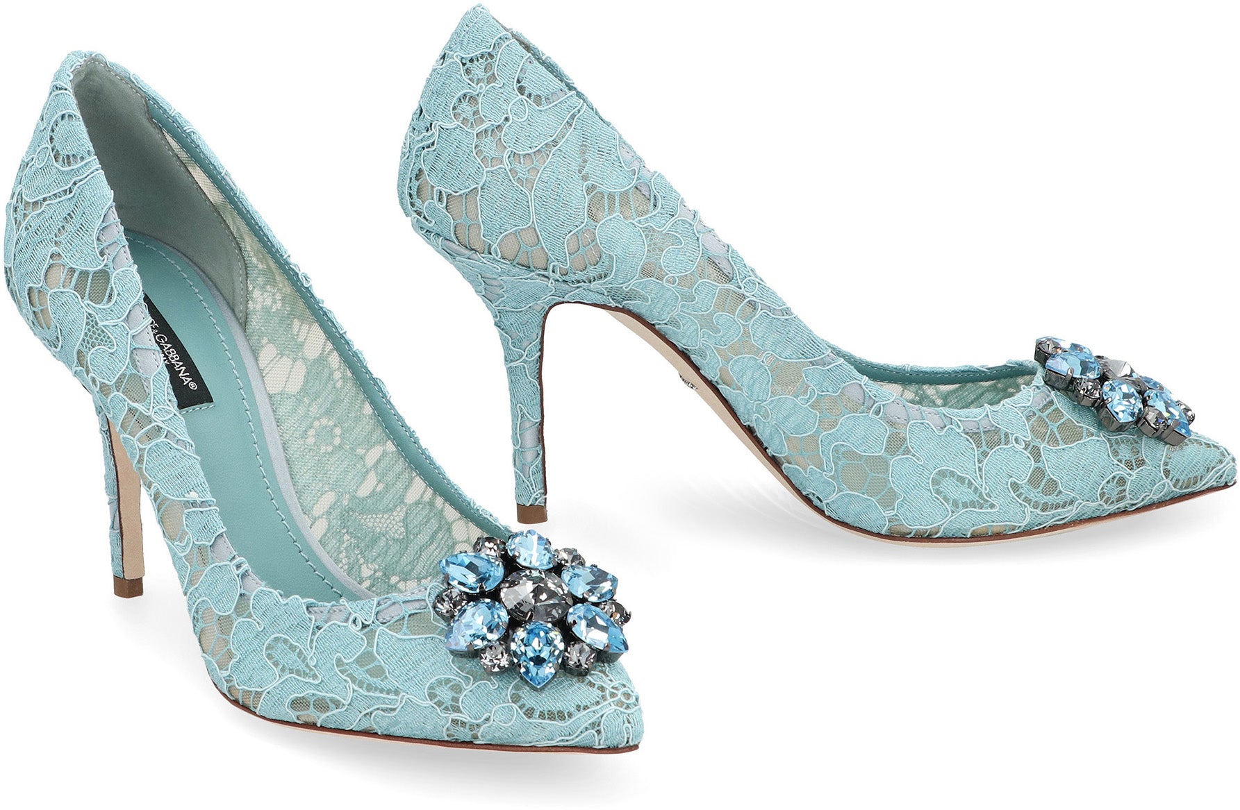 Bellucci lace pumps