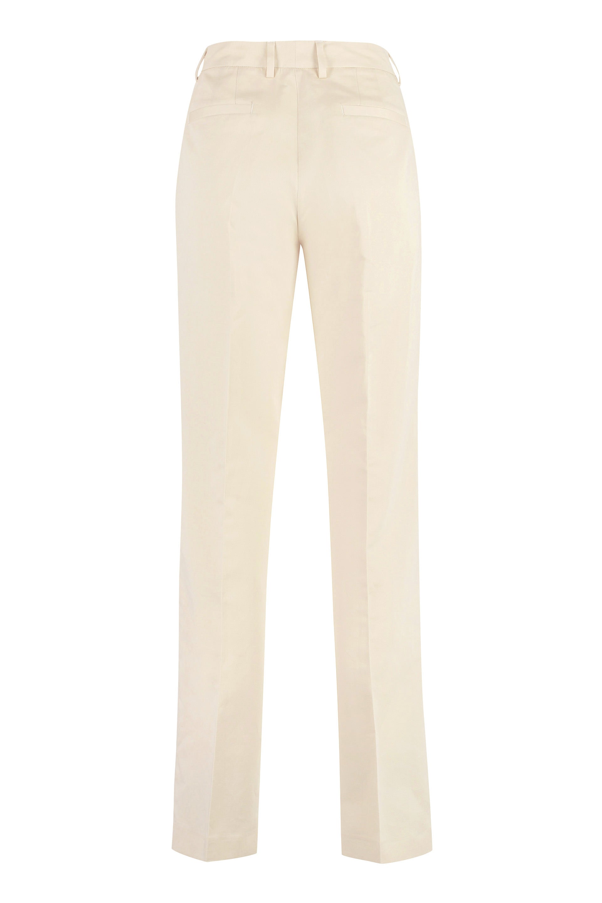 Ambra cotton-linen trousers