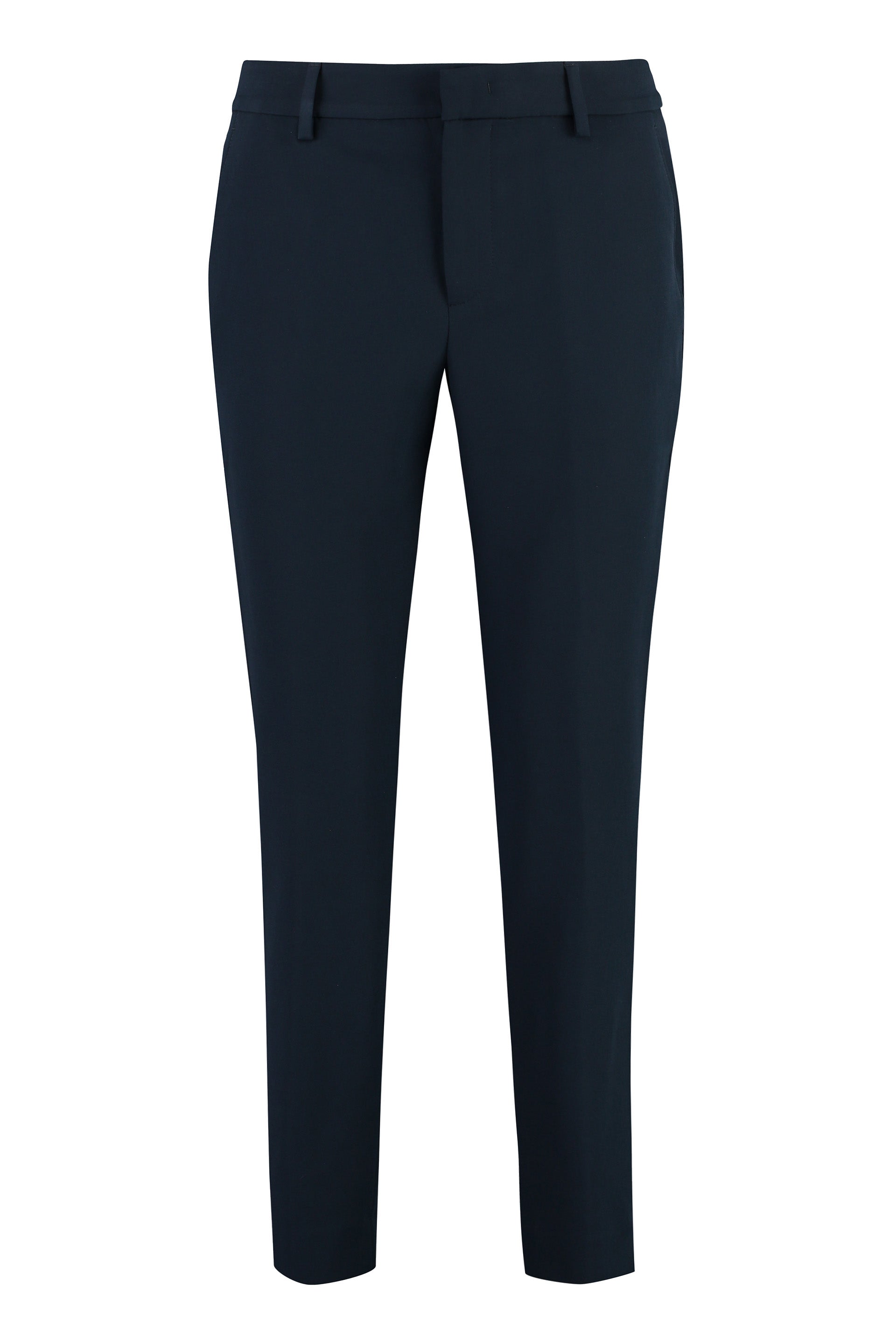 New York techno fabric tailored trousers