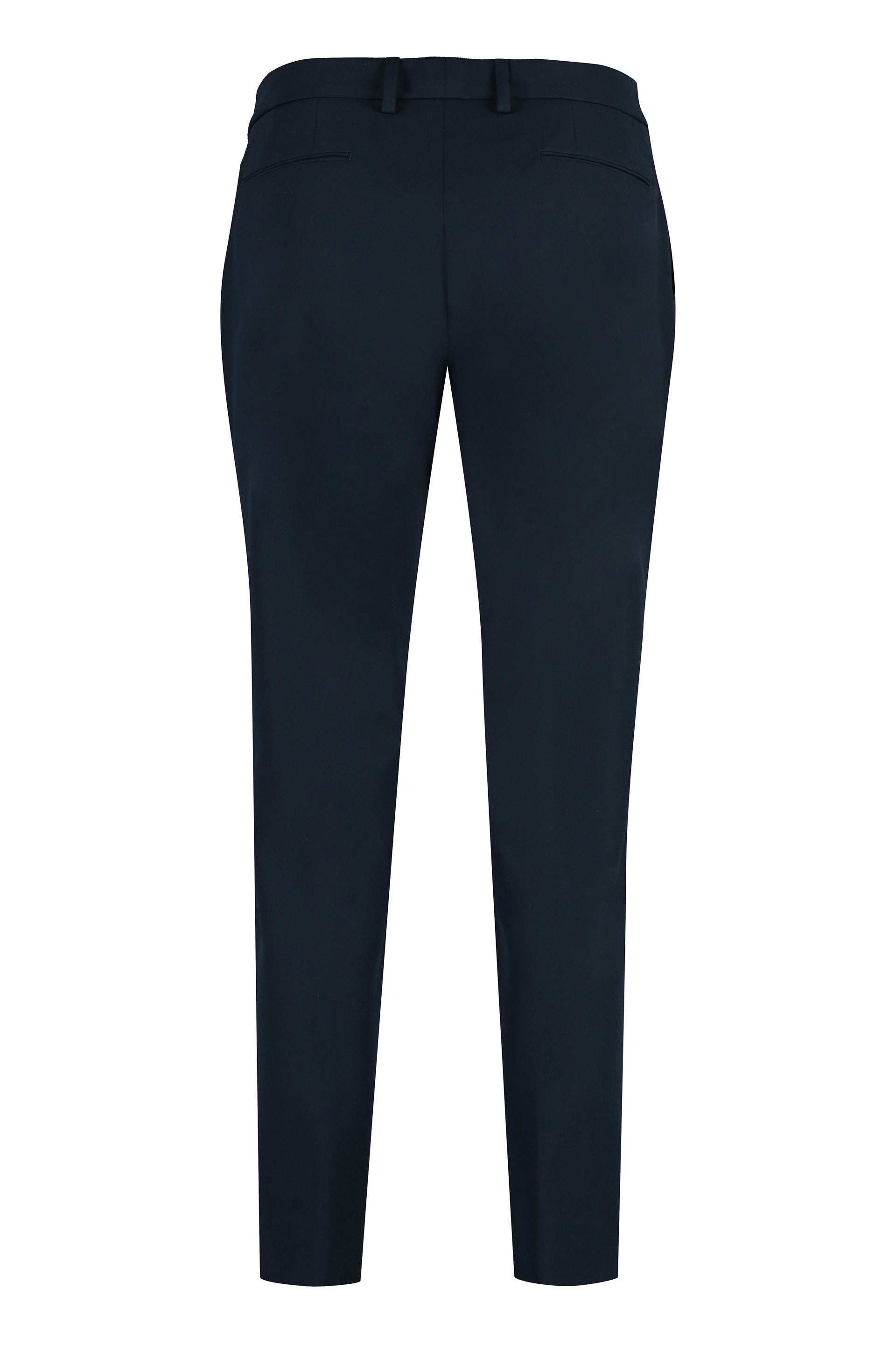 New York techno fabric tailored trousers