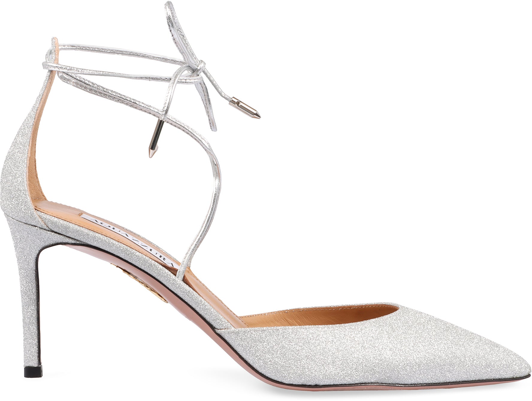 Cherry pointy-toe pumps