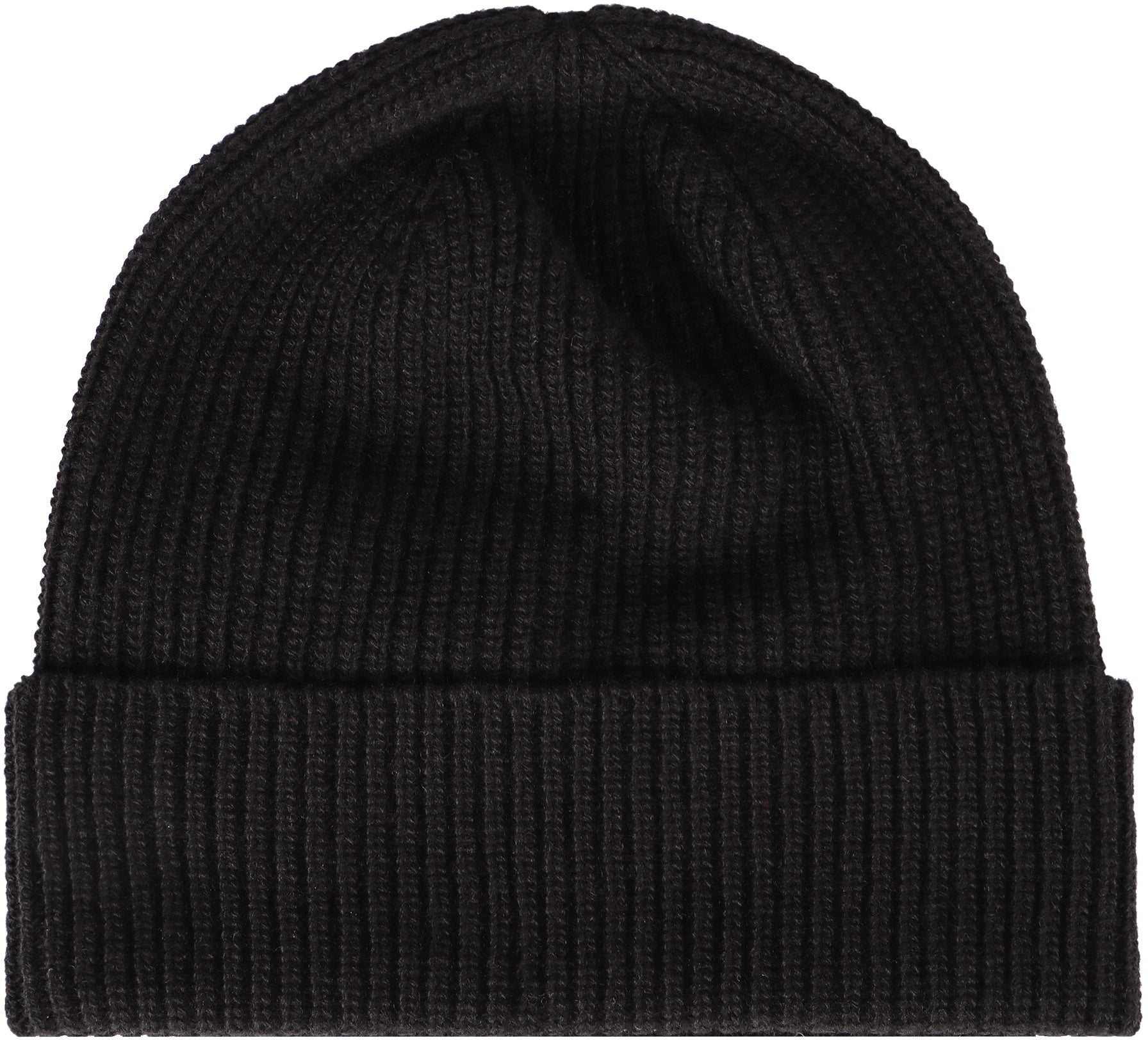 Ribbed knit beanie