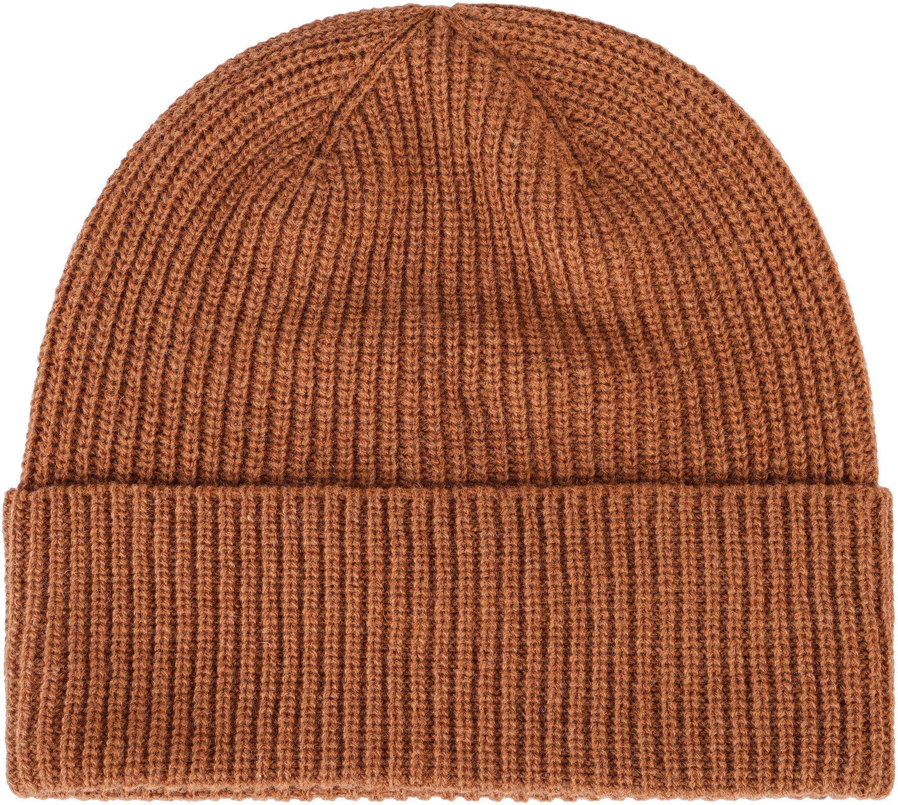 Ribbed knit beanie