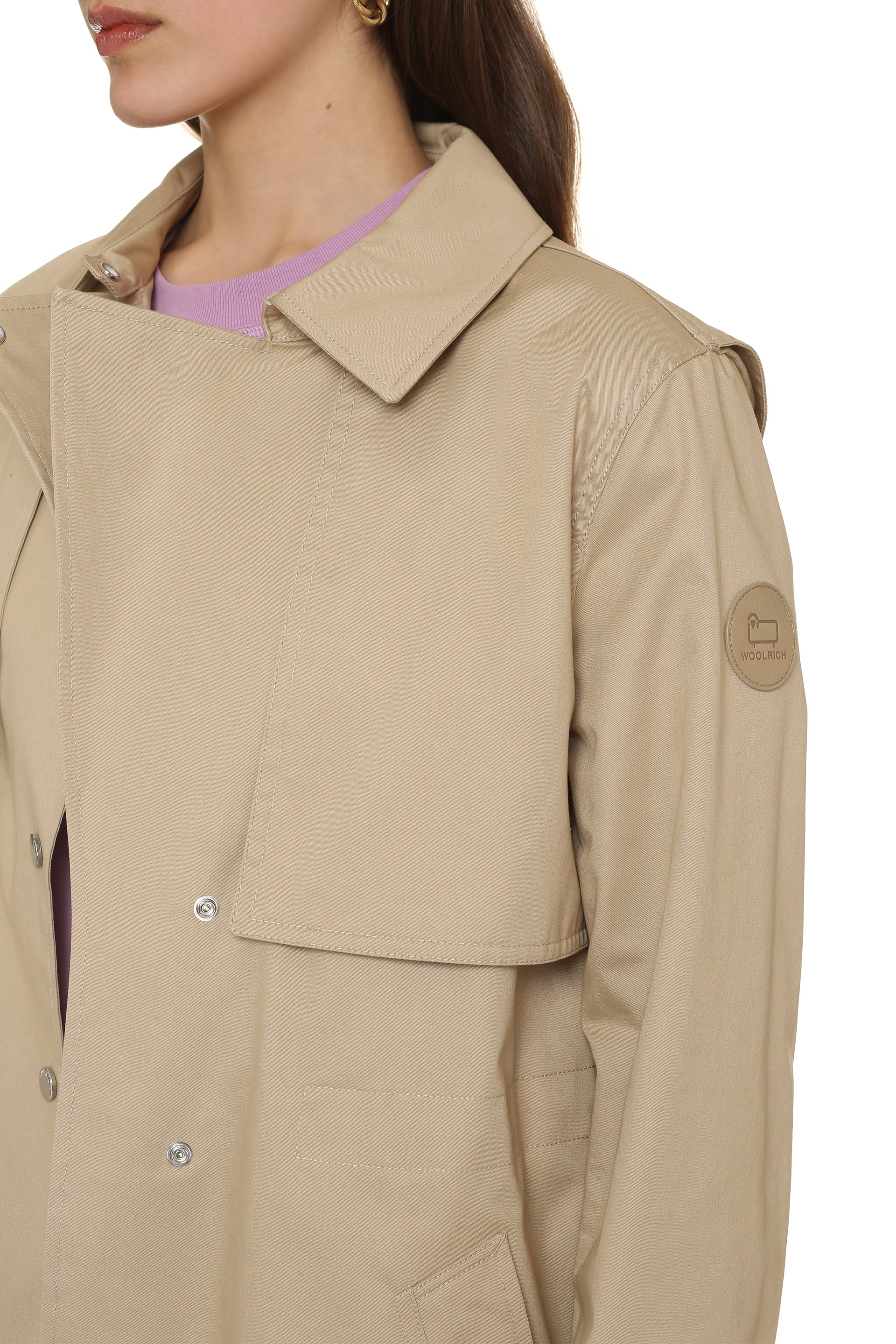 Havice cotton trench coat