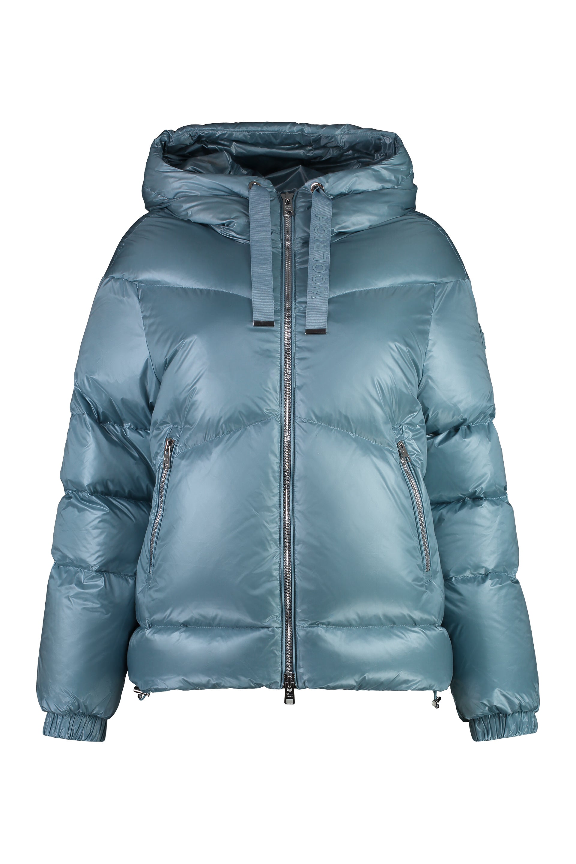 Aliquippa Glossy nylon down jacket