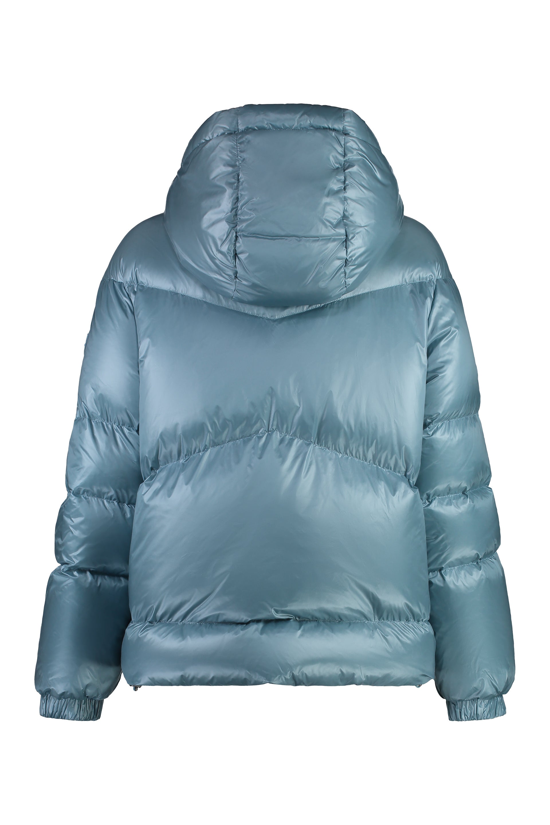 Aliquippa Glossy nylon down jacket