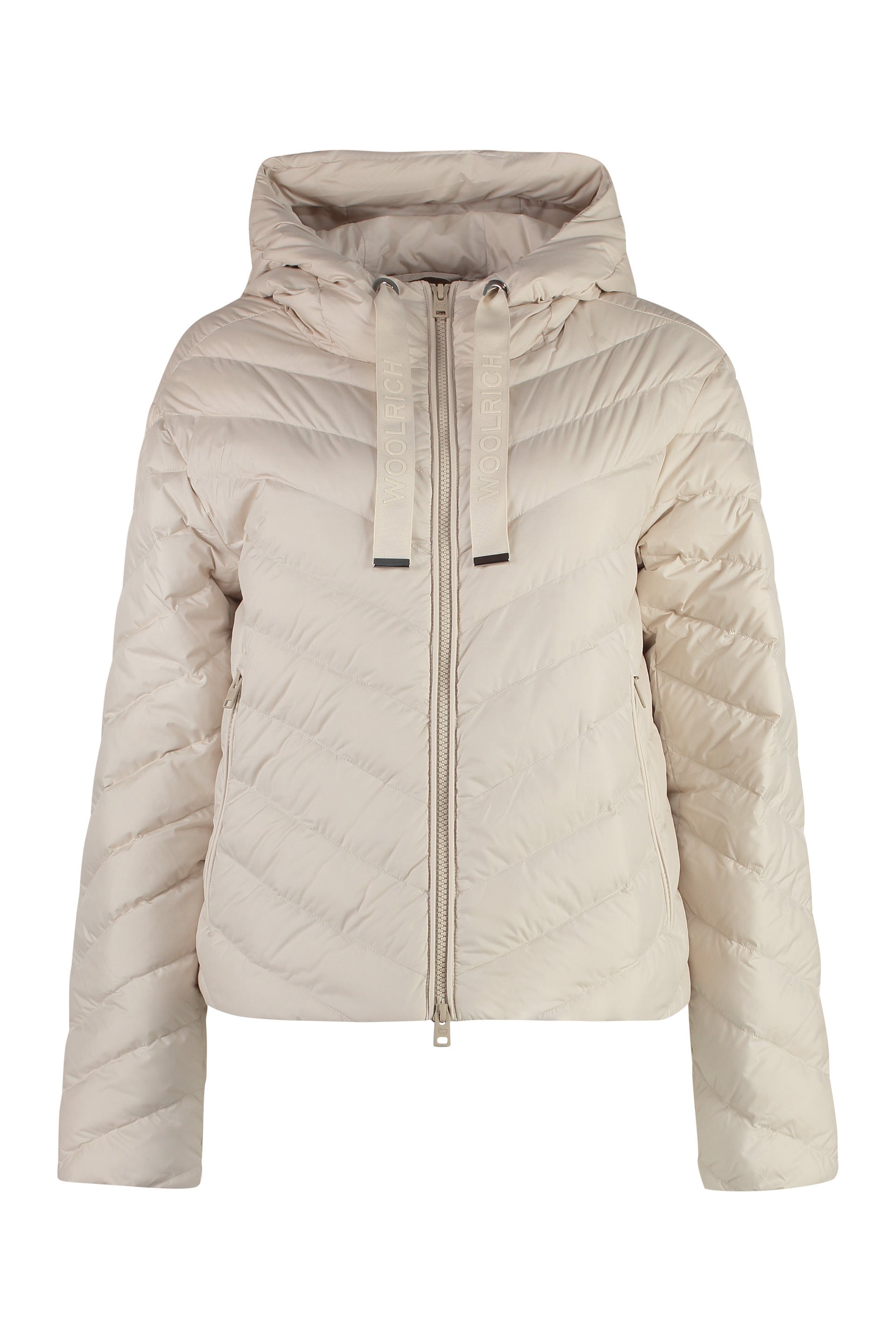 Full zip down jacket