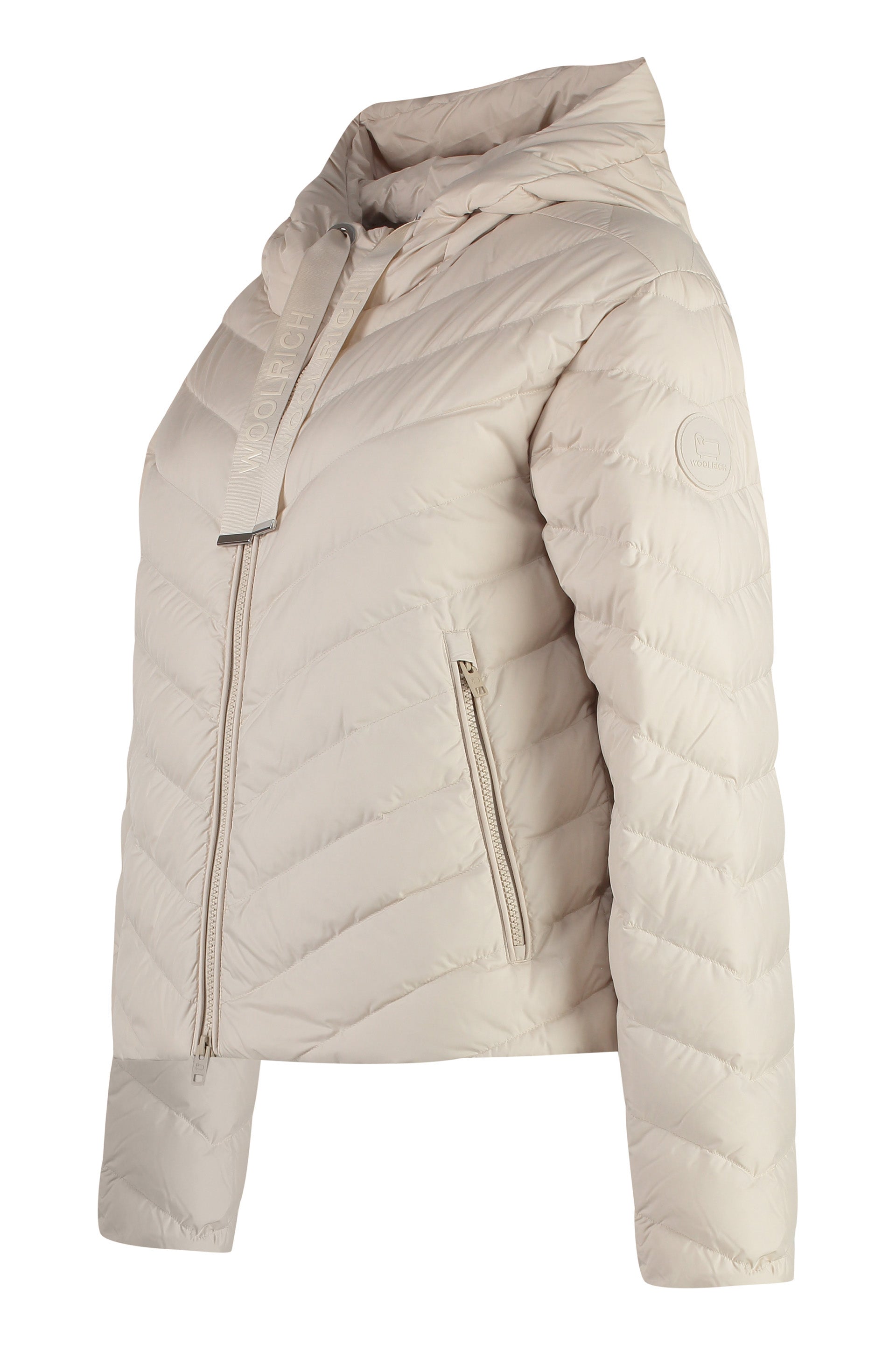 Full zip down jacket