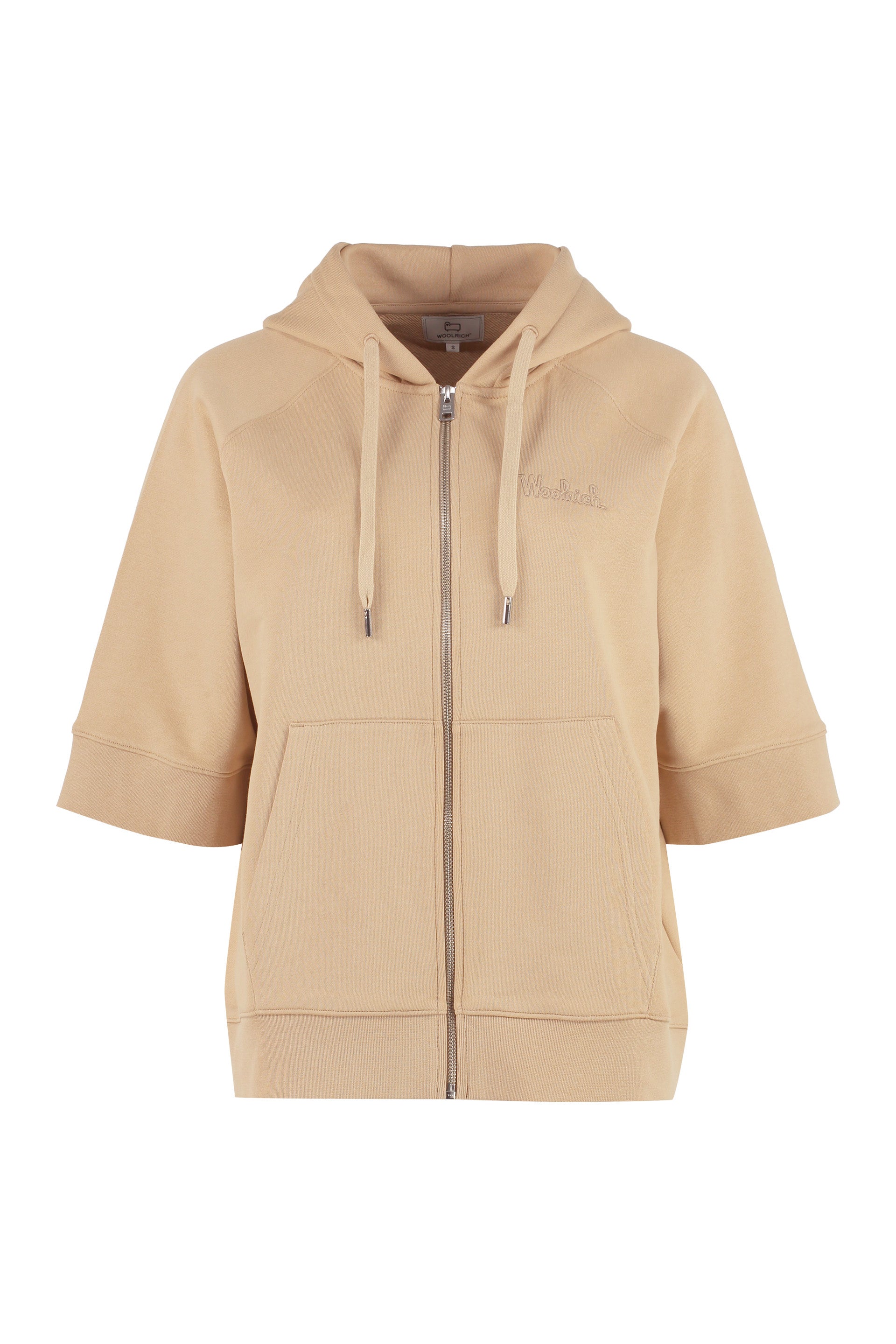 Cotton full-zip sweatshirt