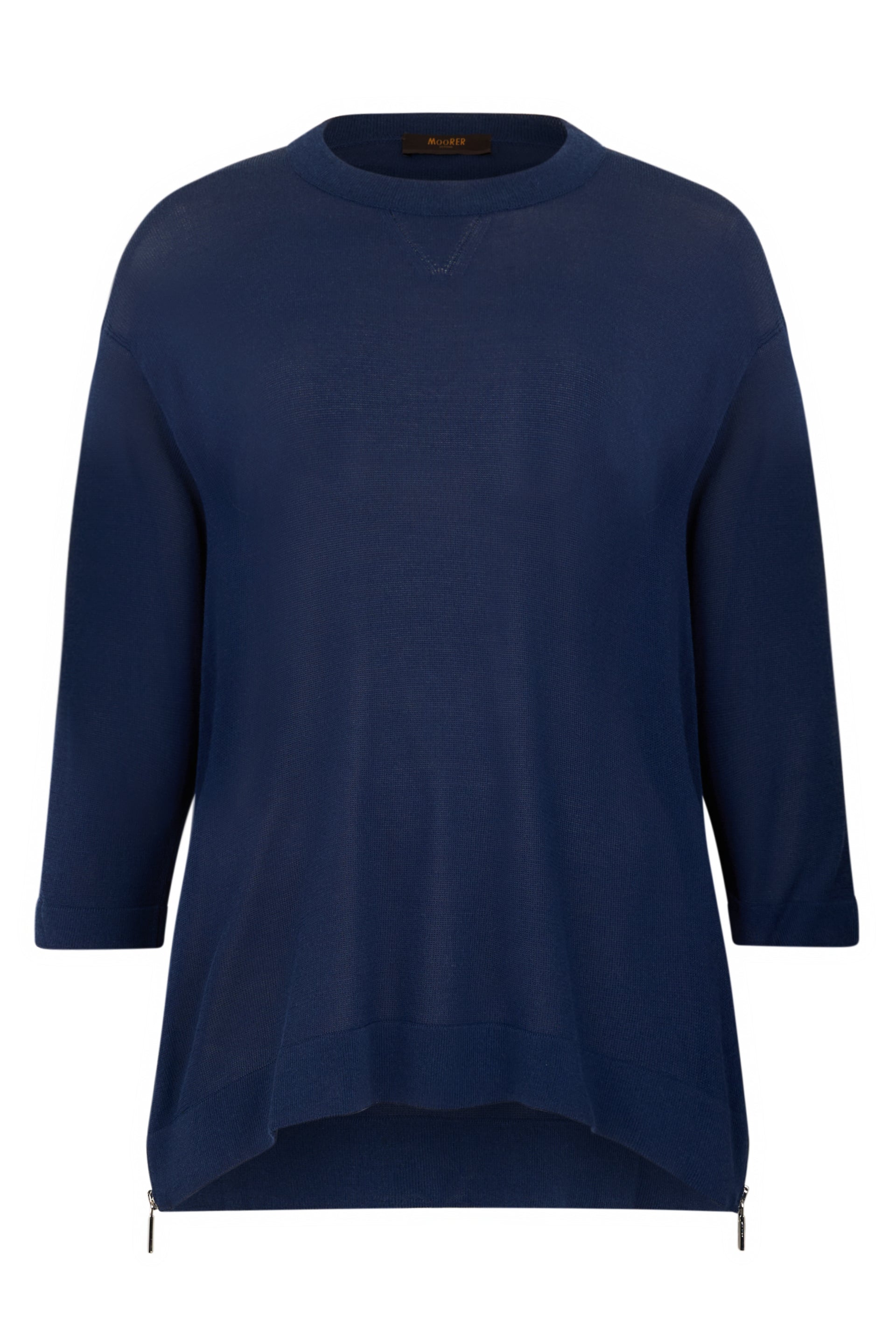 Long sleeve crew-neck sweater