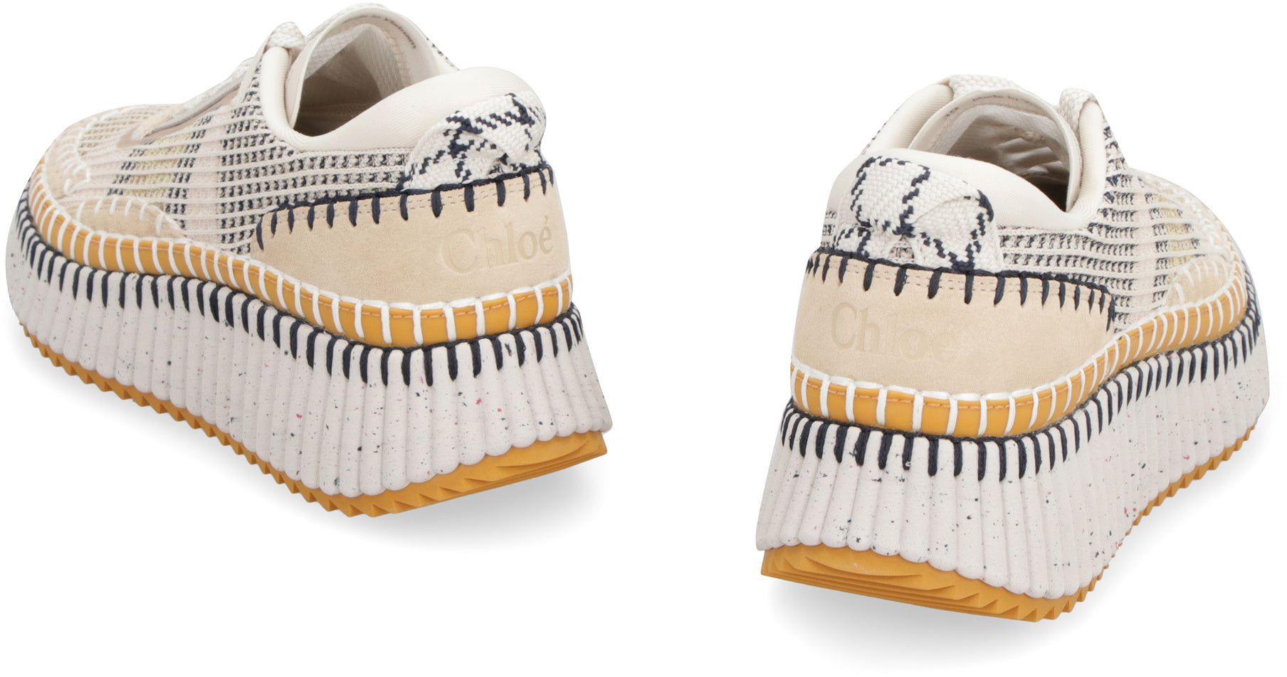 Nama fabric low-top sneakers