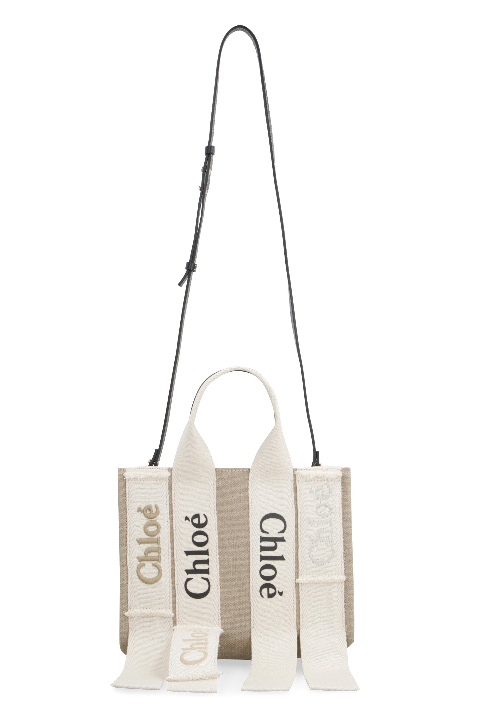 Woody canvas tote bag