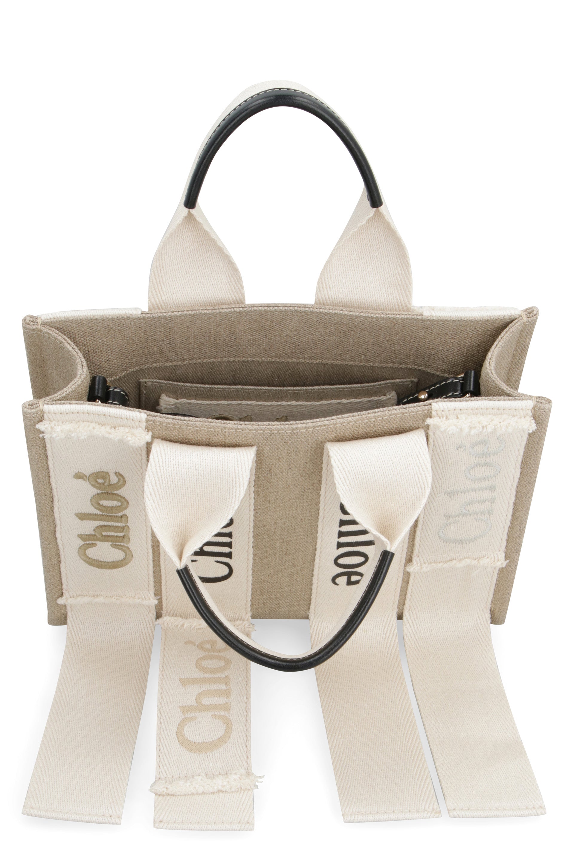 Woody canvas tote bag