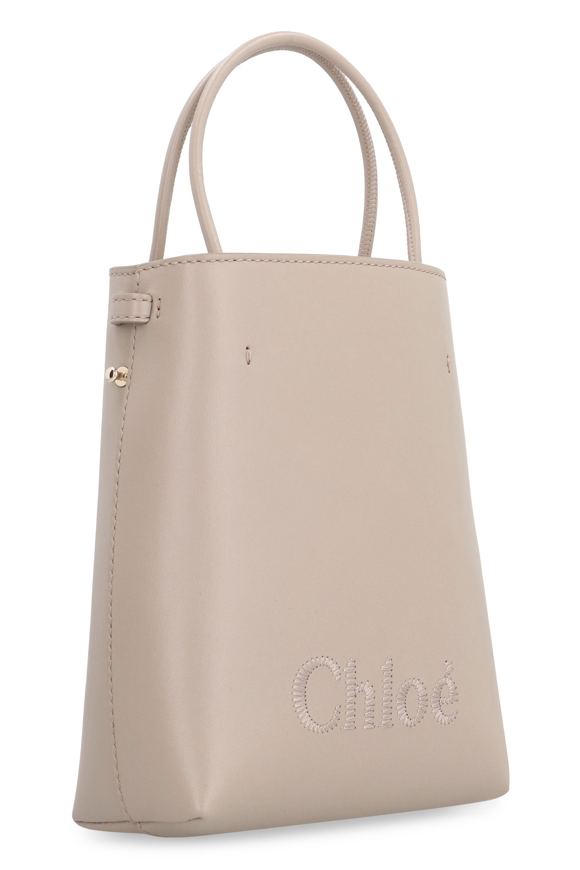 Micro Chloé Sense leather tote