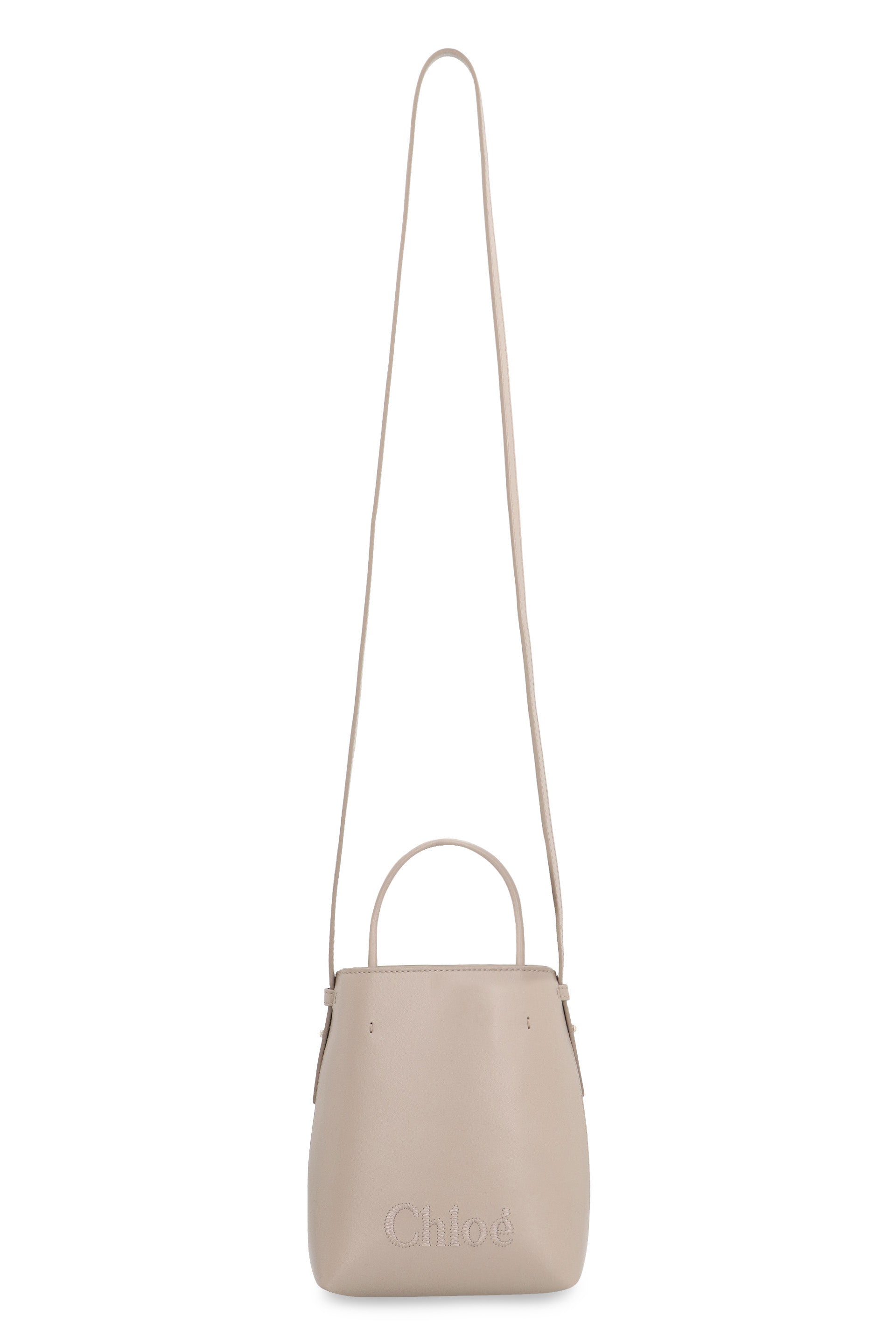 Micro Chloé Sense leather tote