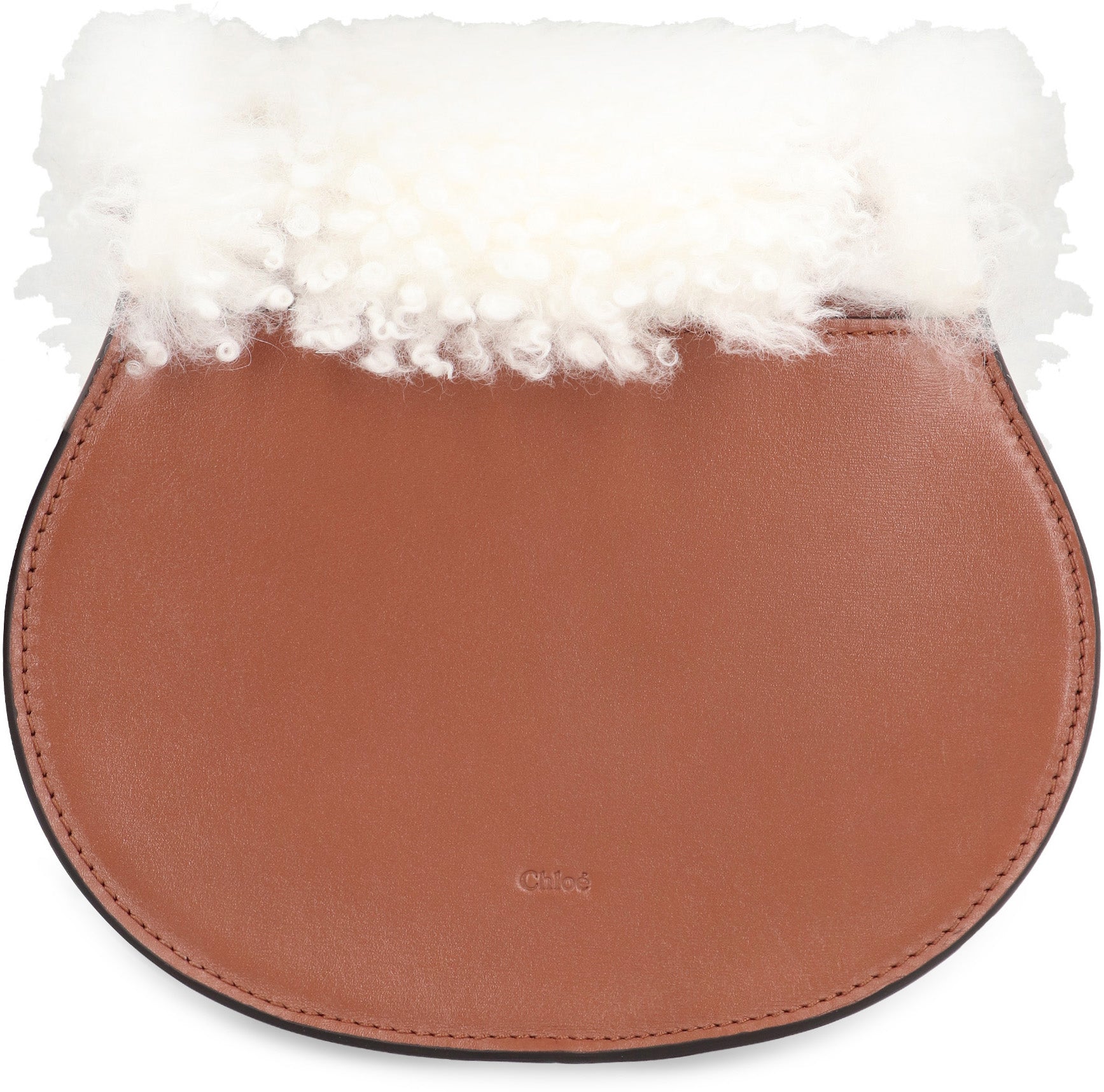 Marcie leather saddle bag