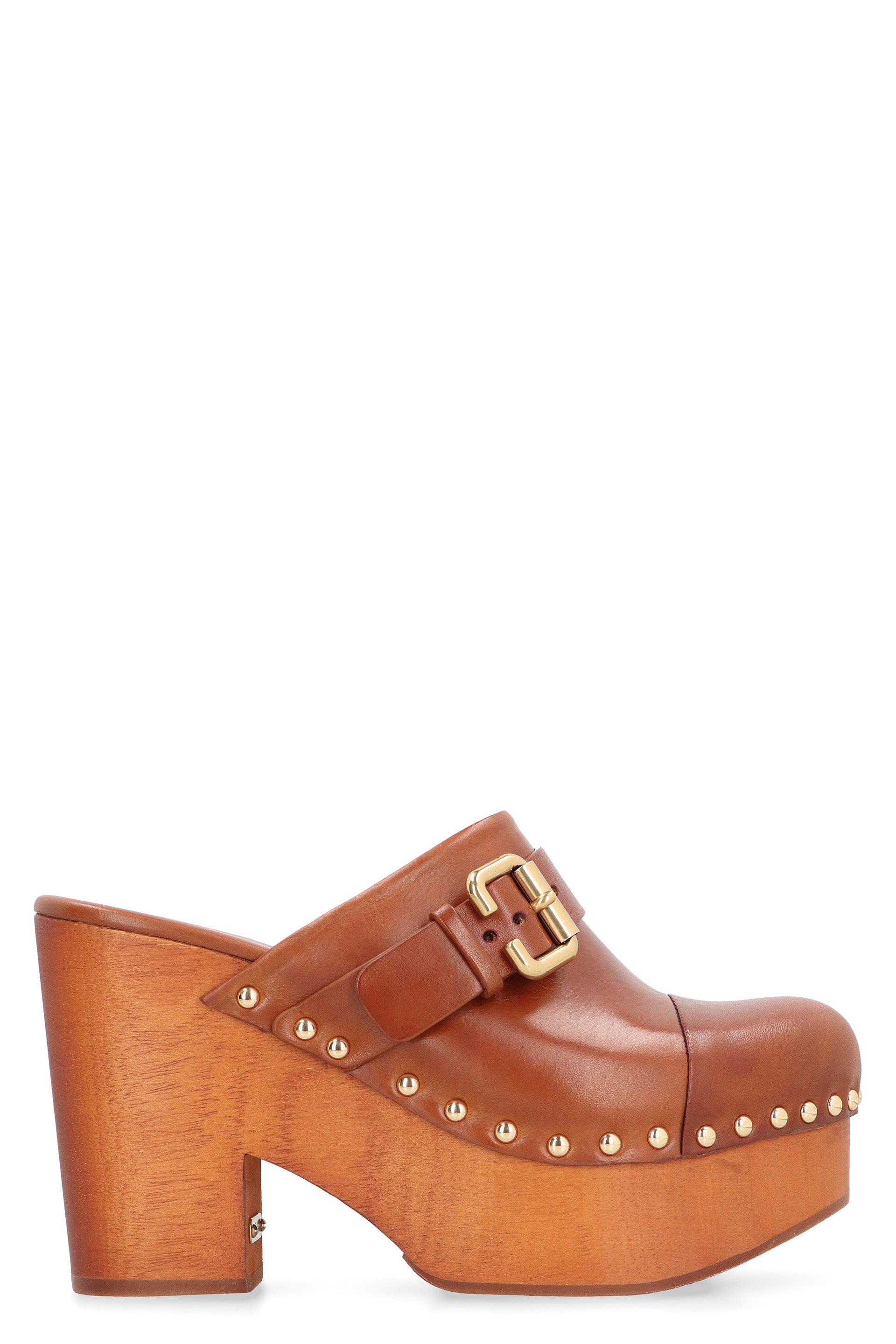 Jeannette Leather mules