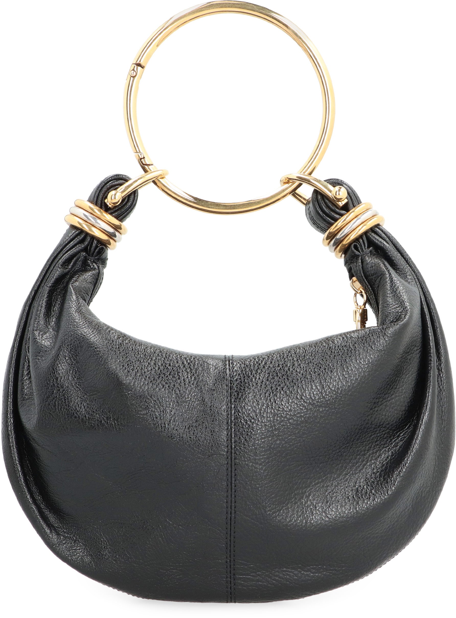 Bracelet leather hobo-bag