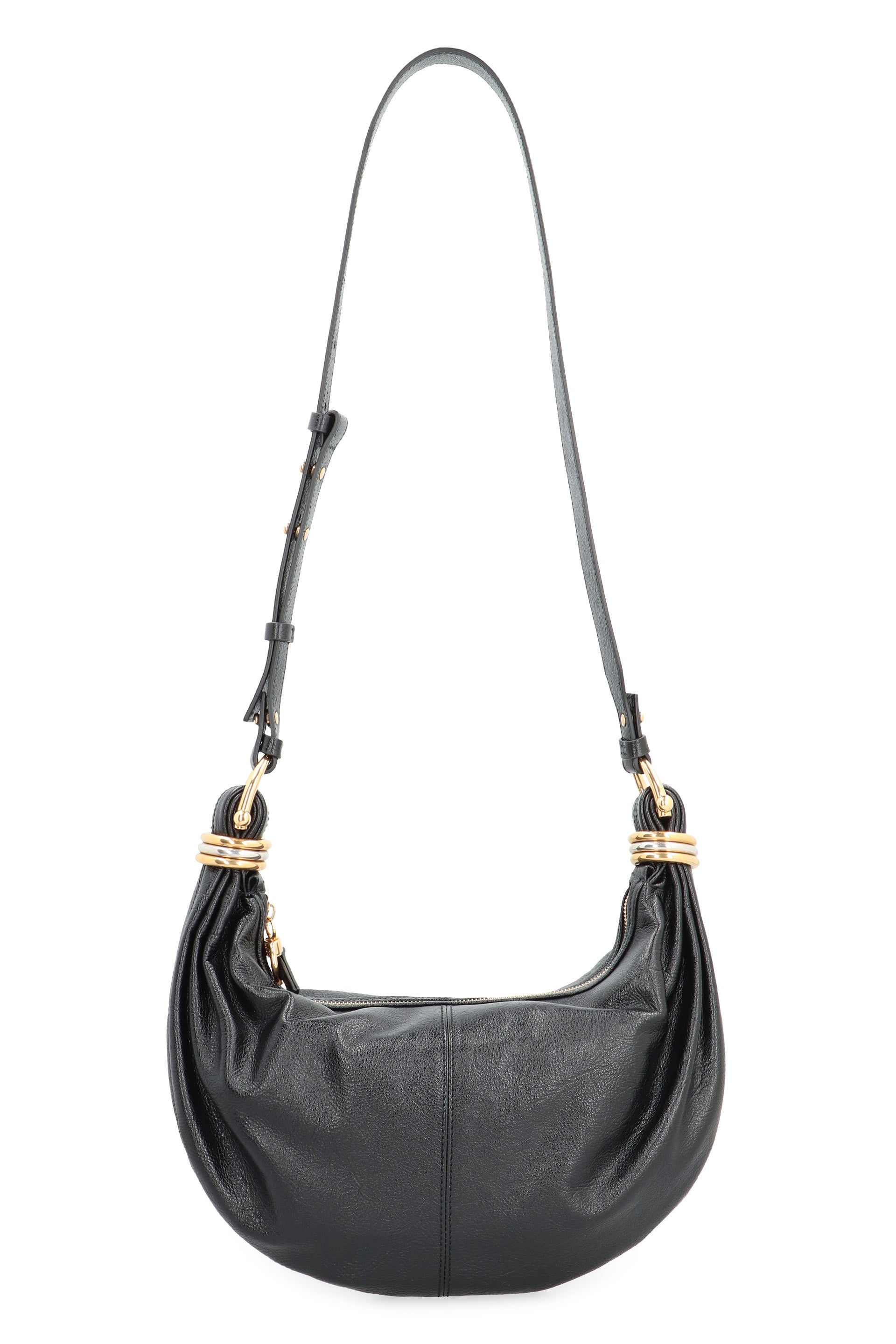 Bracelet leather hobo-bag