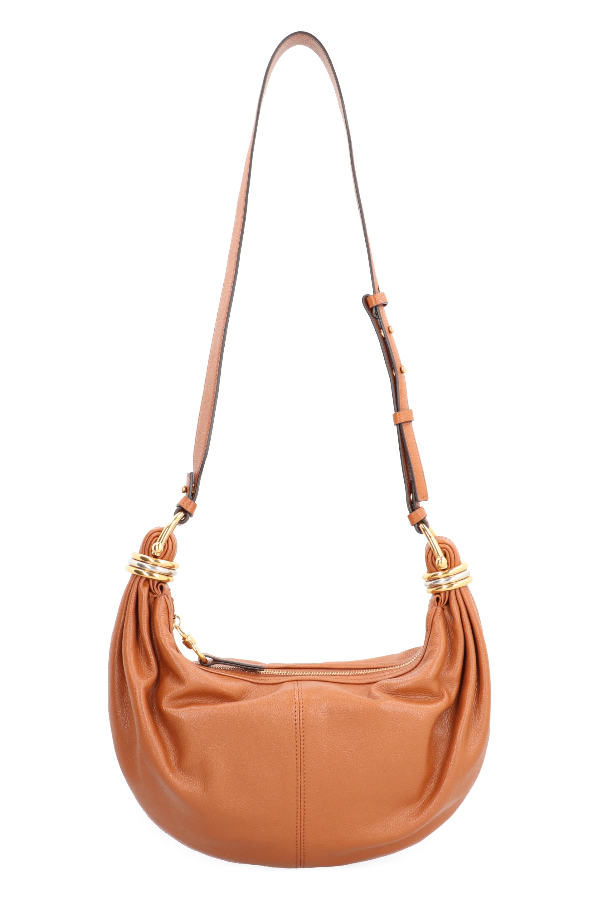 Bracelet leather hobo-bag