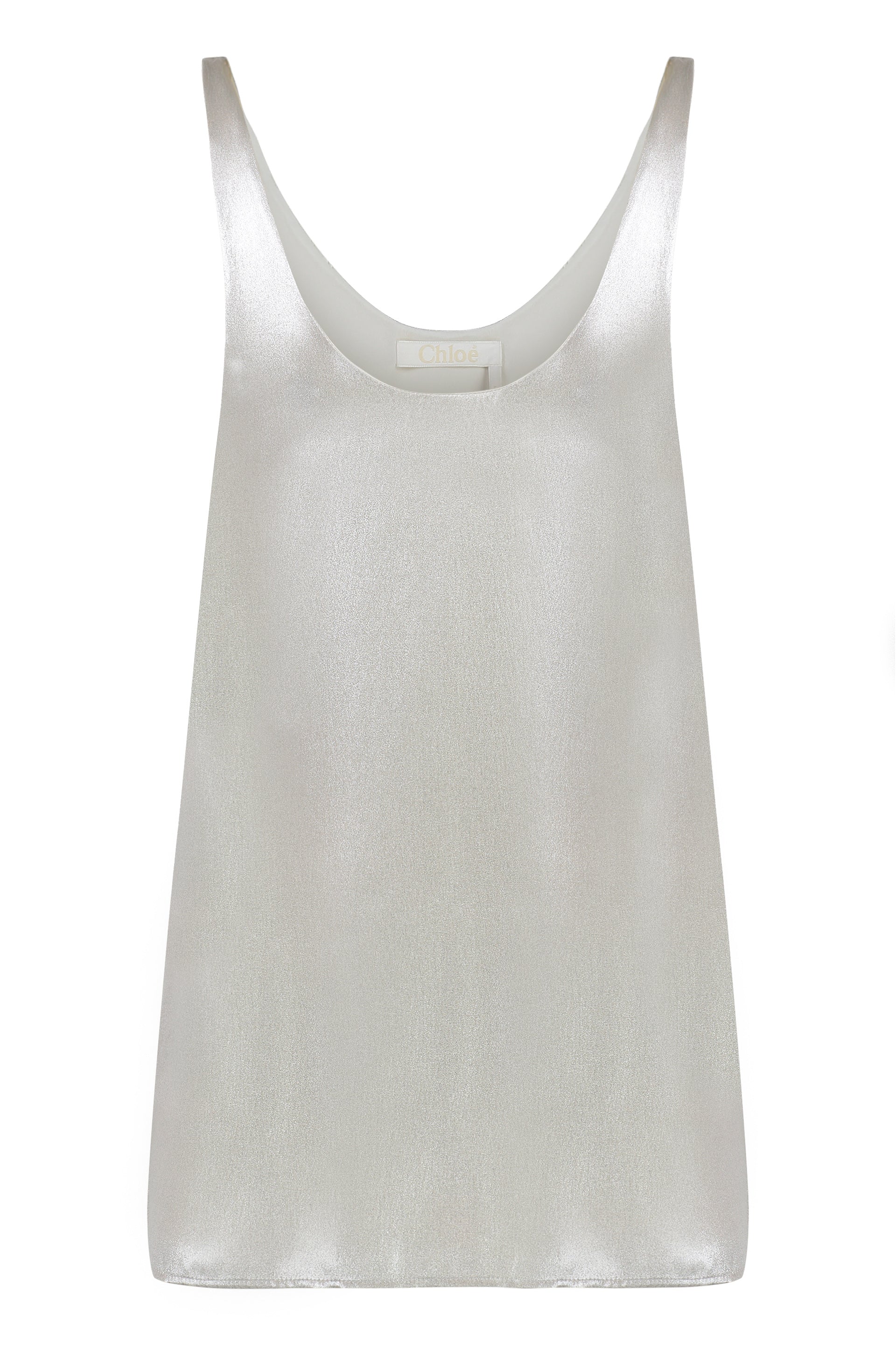 Silk tank top